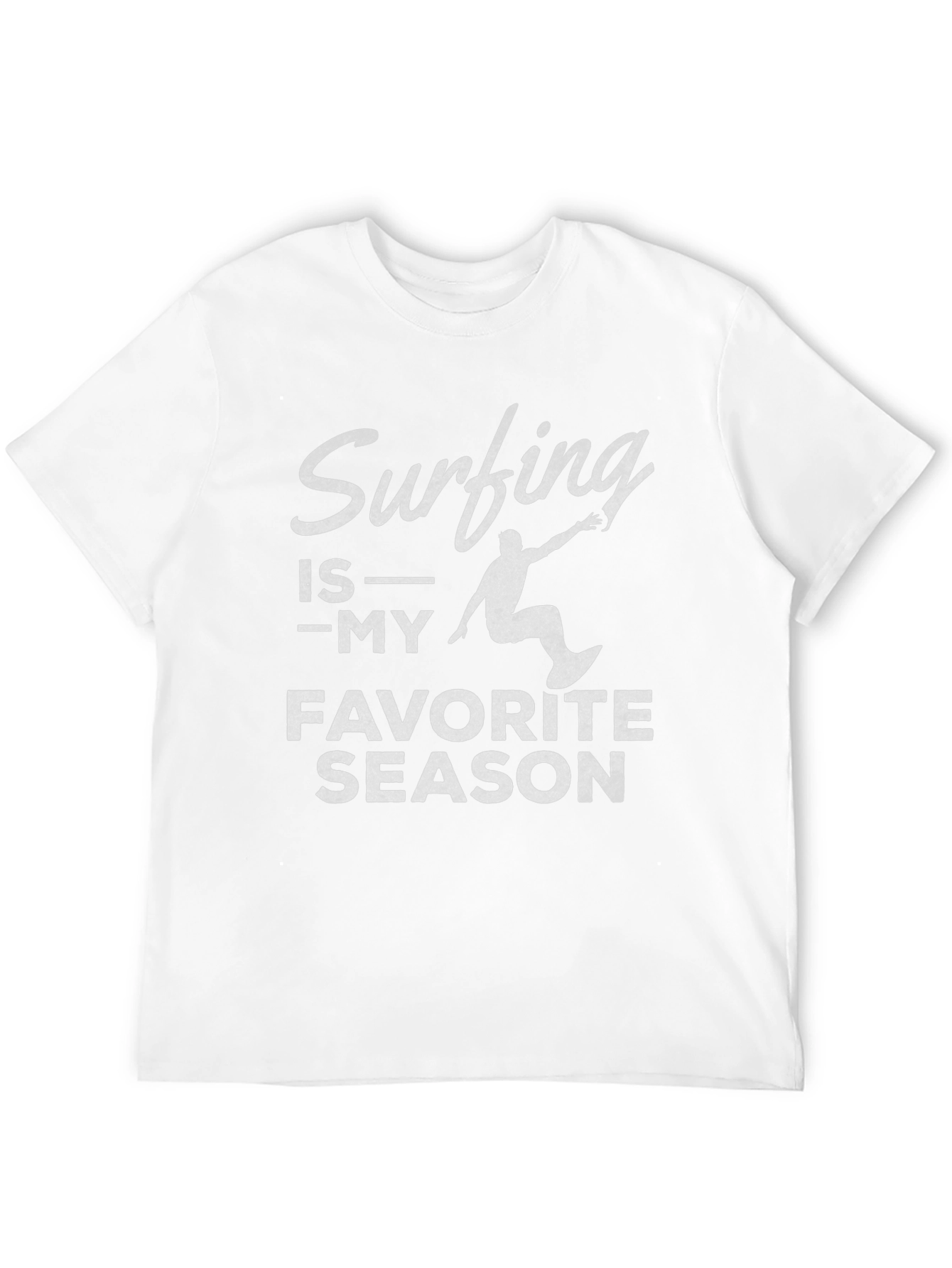 Surfing Is My Favorite Season Graphic T-Shirt