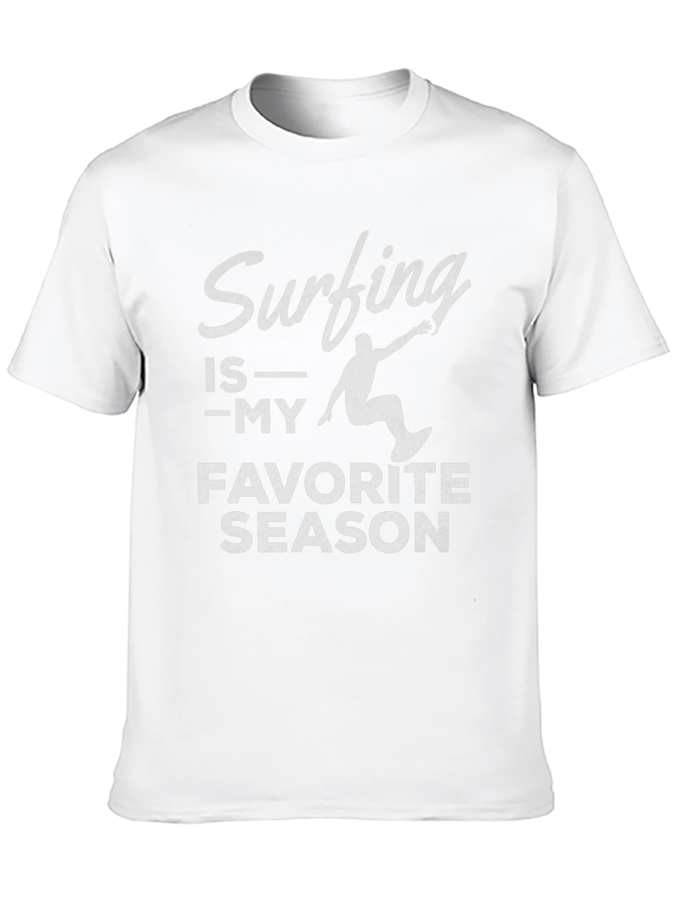 Surfing Is My Favorite Season Graphic T-Shirt