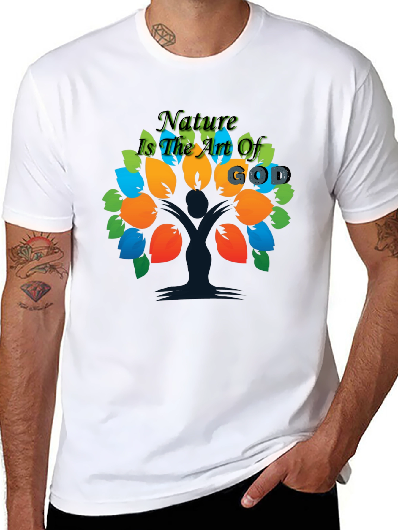 Nature is the Art of God T-Shirt