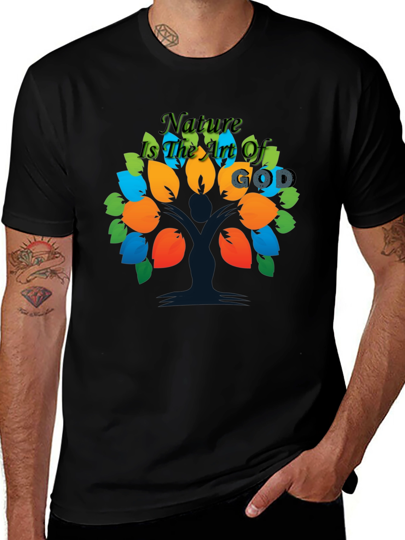 Nature is the Art of God T-Shirt
