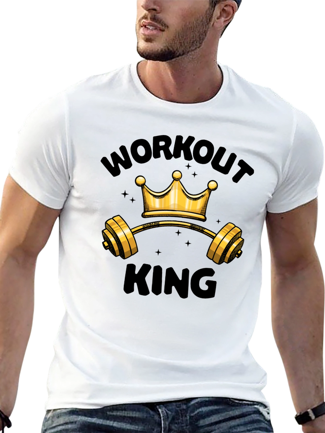 Workout King Graphic T-Shirt