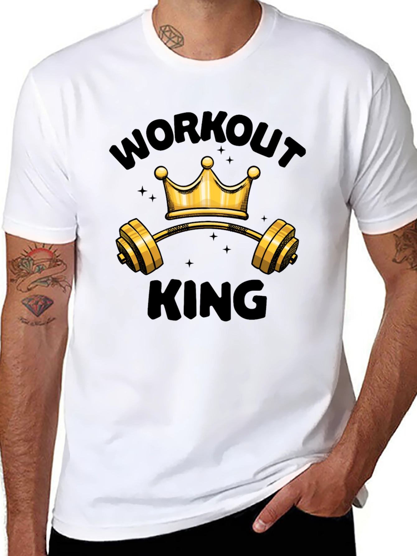 Workout King Graphic T-Shirt