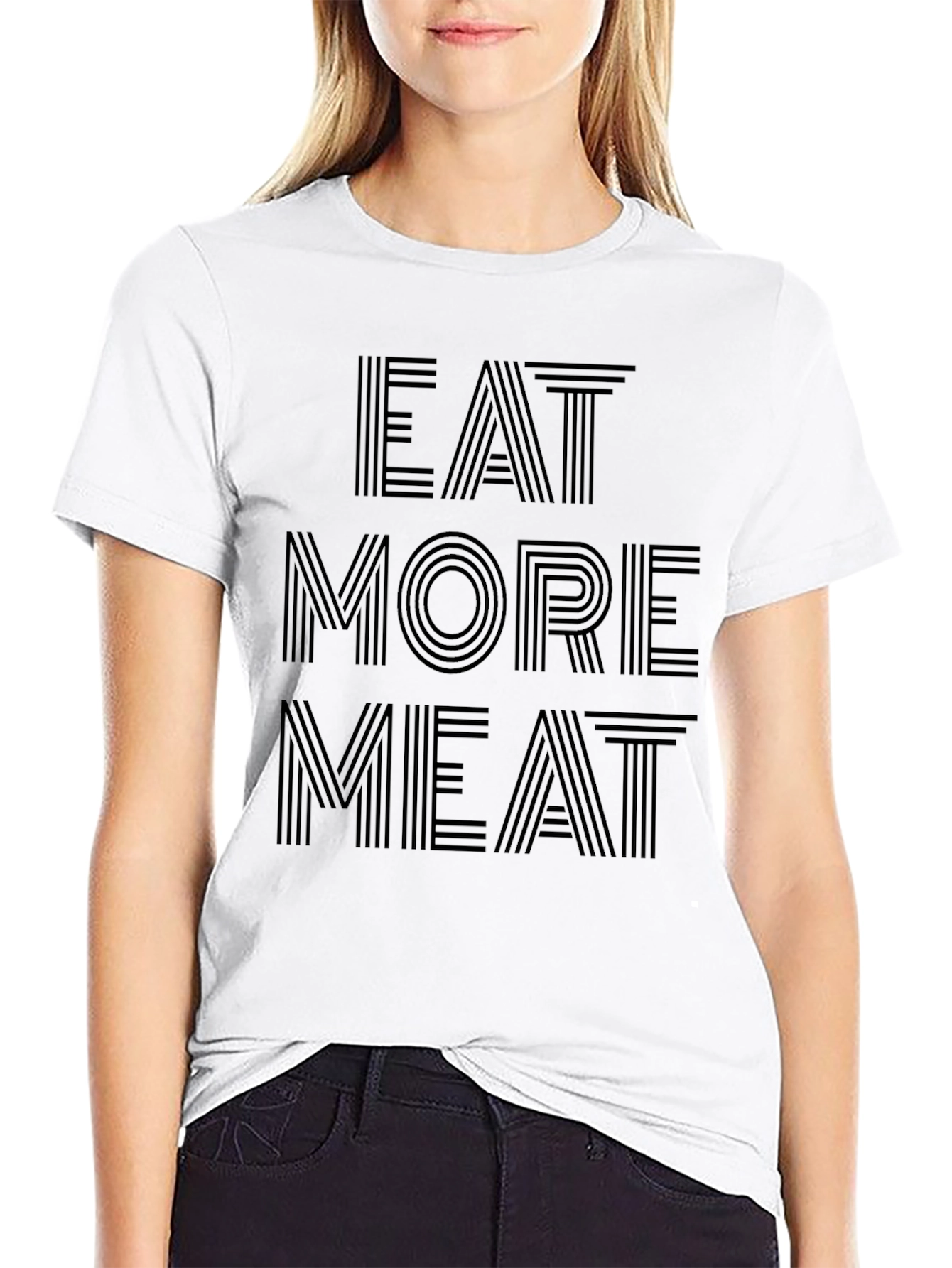 Eat More Meat Graphic T-Shirt