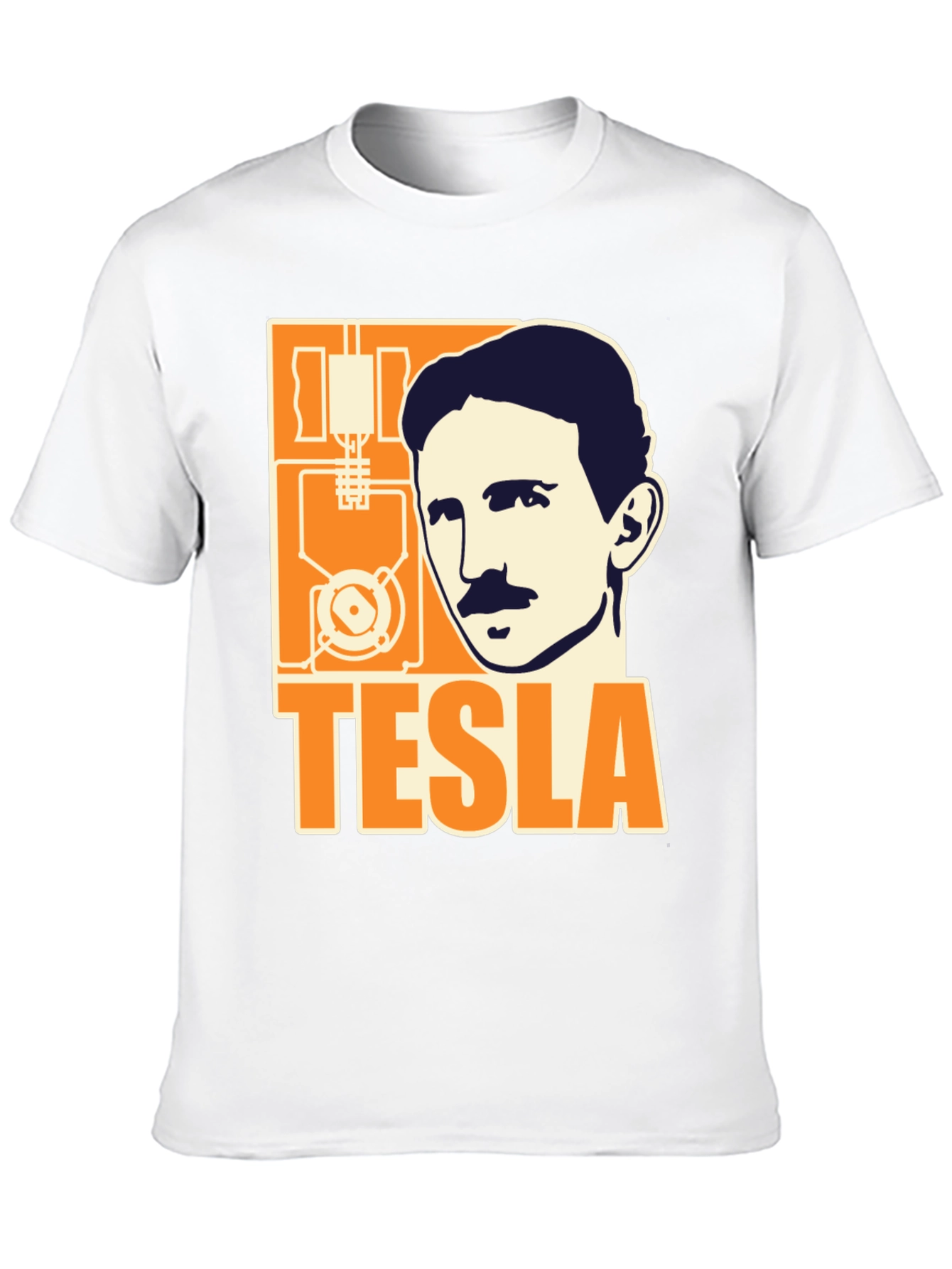 Tesla Graphic T-Shirt - Black