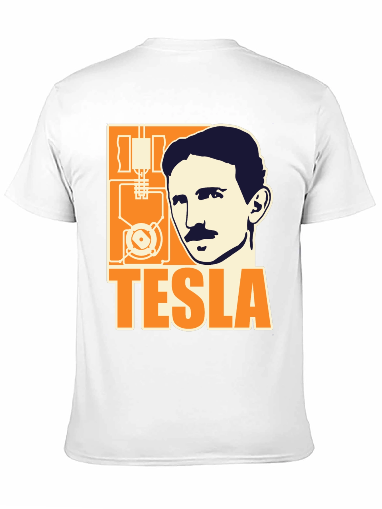 Tesla Graphic T-Shirt - Black