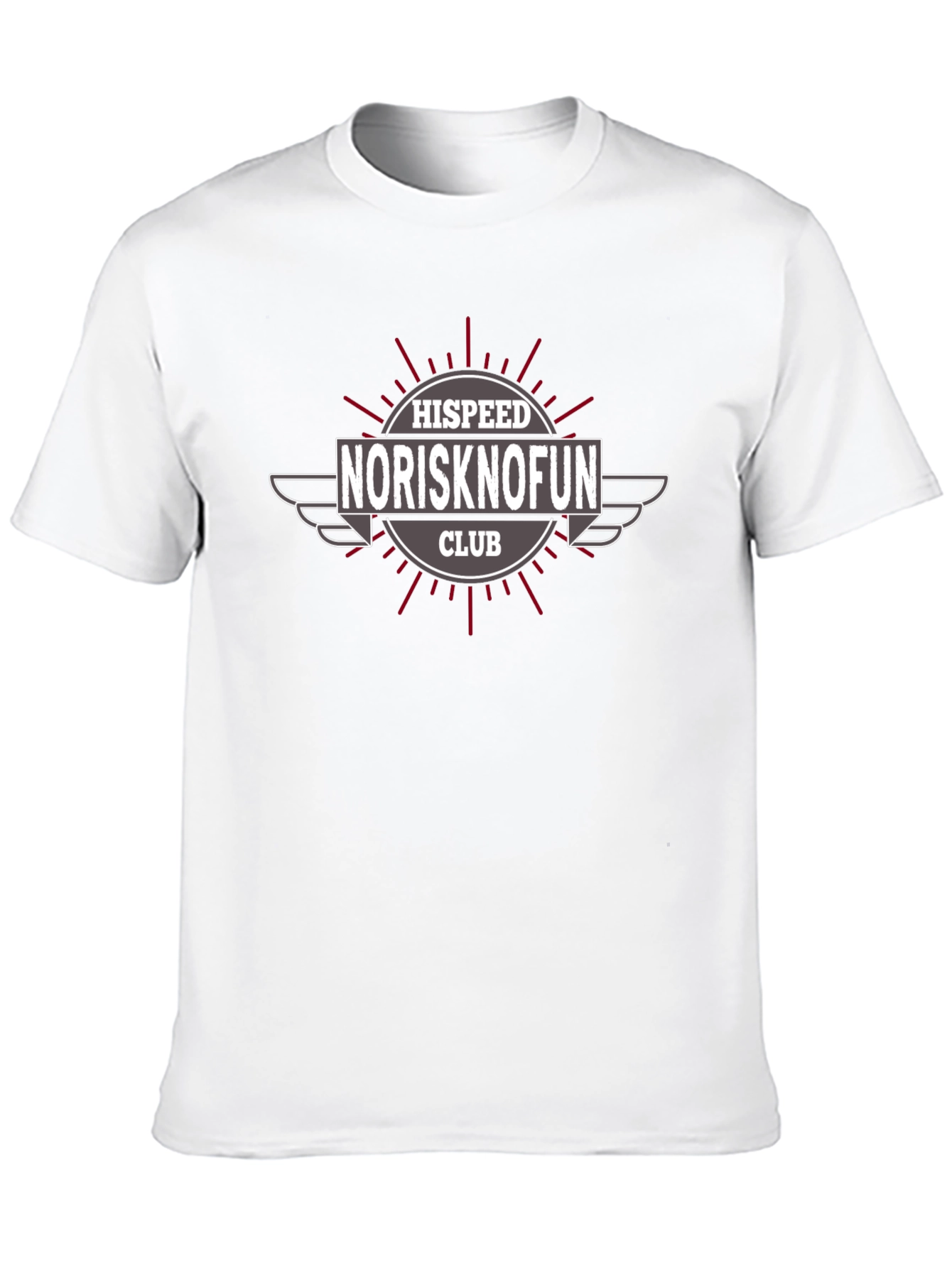 NorisknoFun Club Graphic T-Shirt - Black