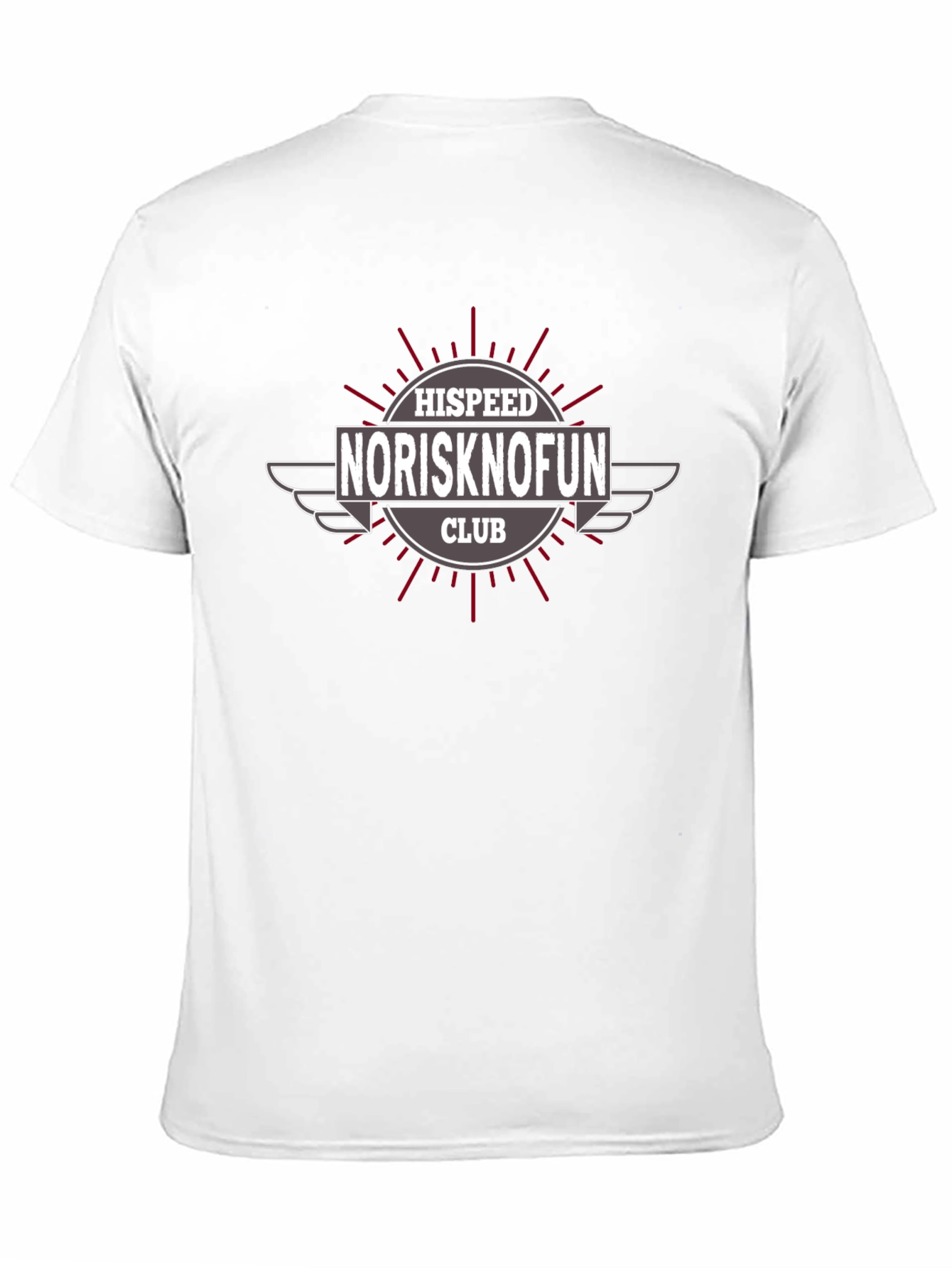 NorisknoFun Club Graphic T-Shirt - Black