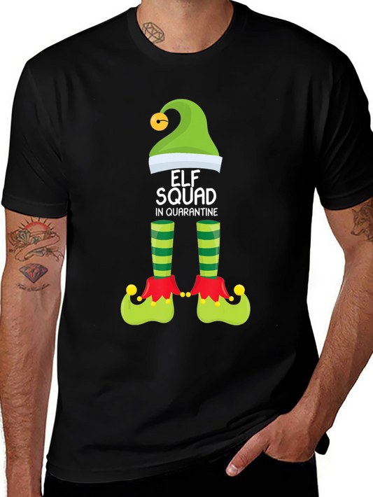 Elf Squad Quarantine Shirt - Holiday Christmas Tee