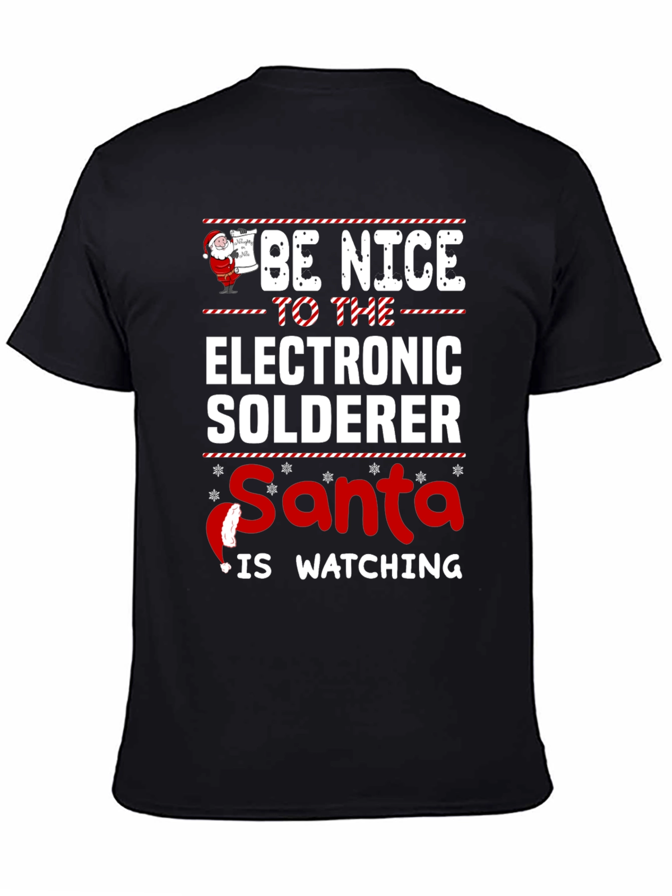 Funny Christmas Electronic Solderer T-Shirt