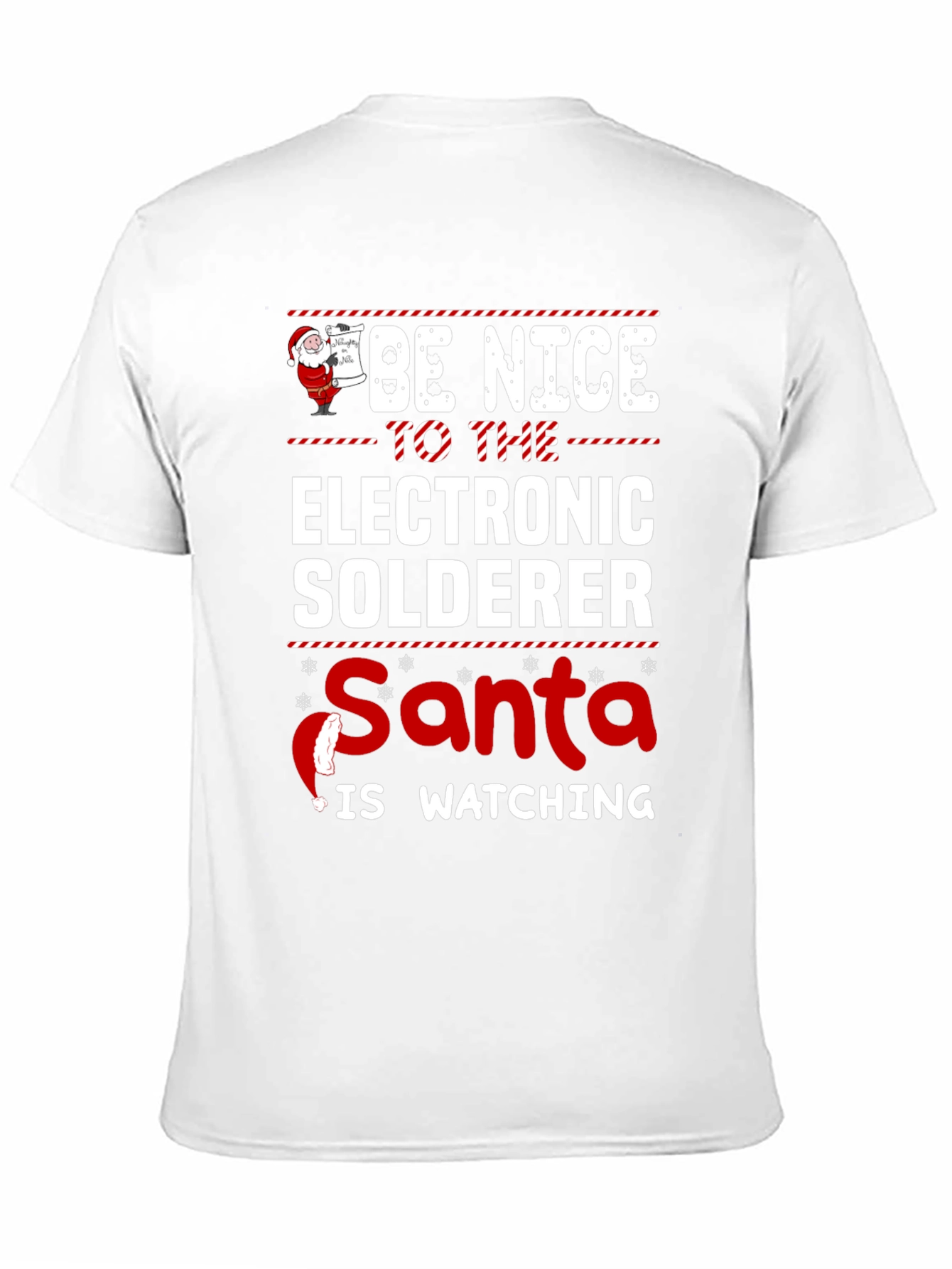 Funny Christmas Electronic Solderer T-Shirt