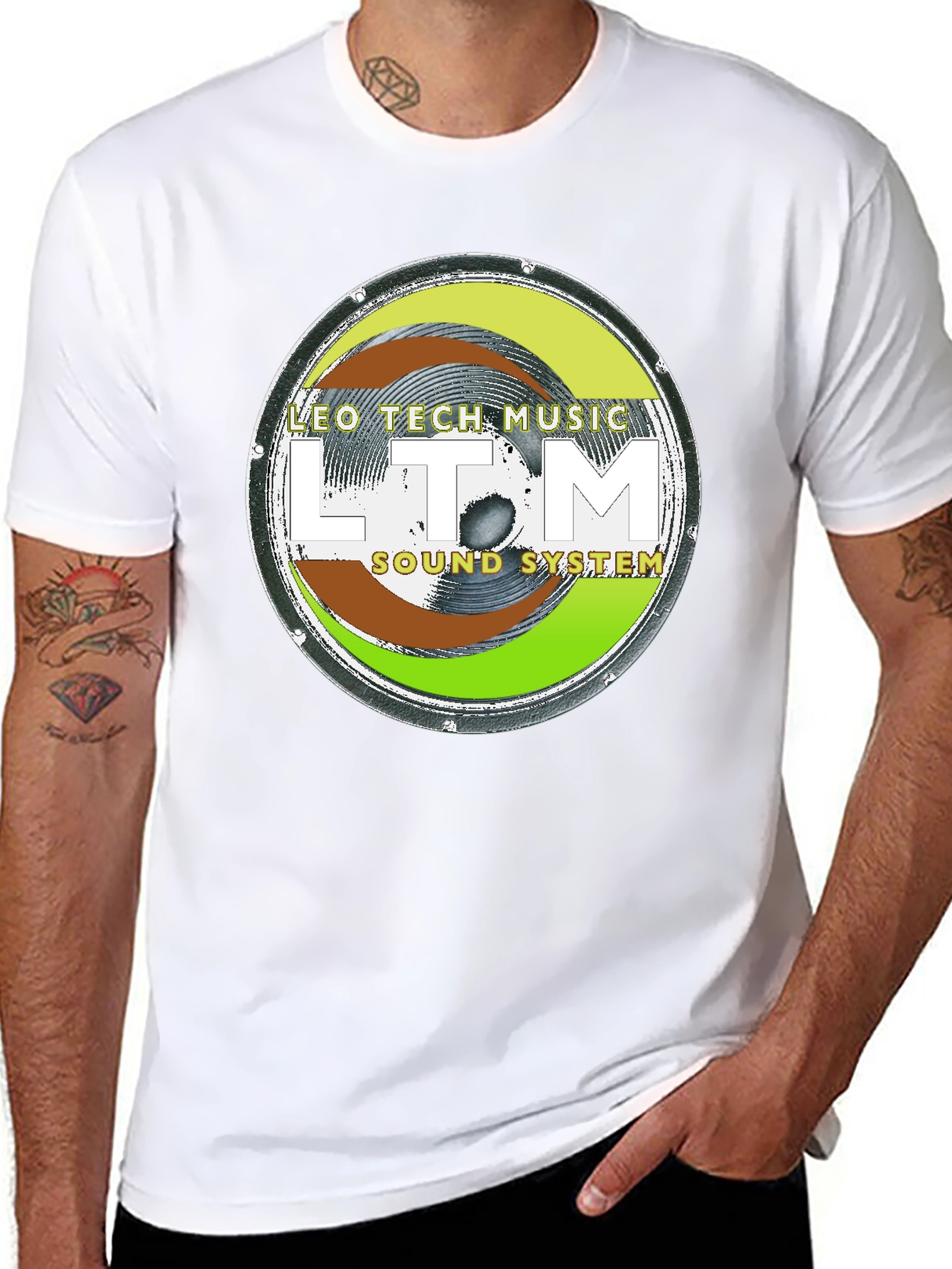 Leo Tech Music Sound System T-Shirt