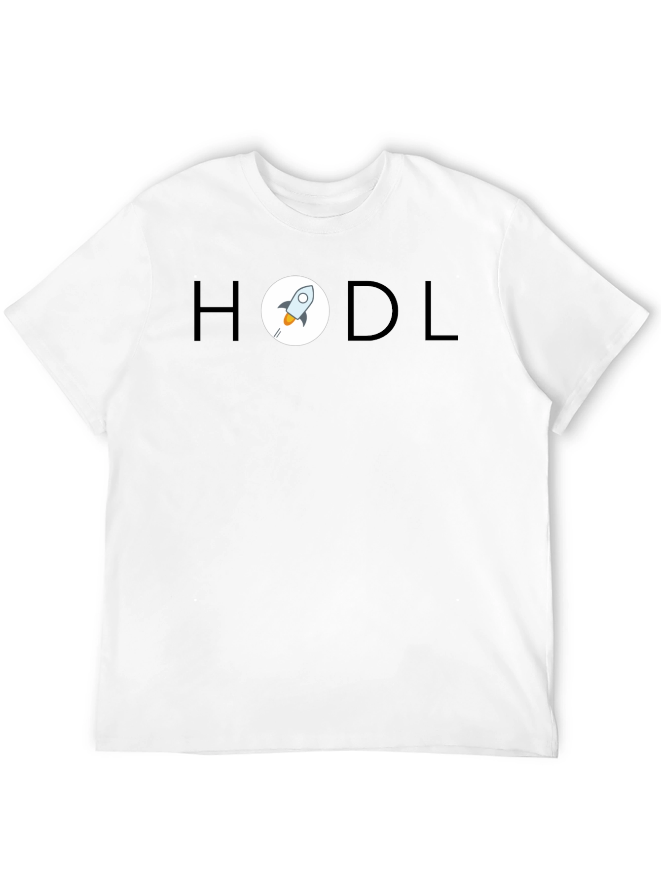 HODL Rocket T-Shirt - Crypto Investor Apparel