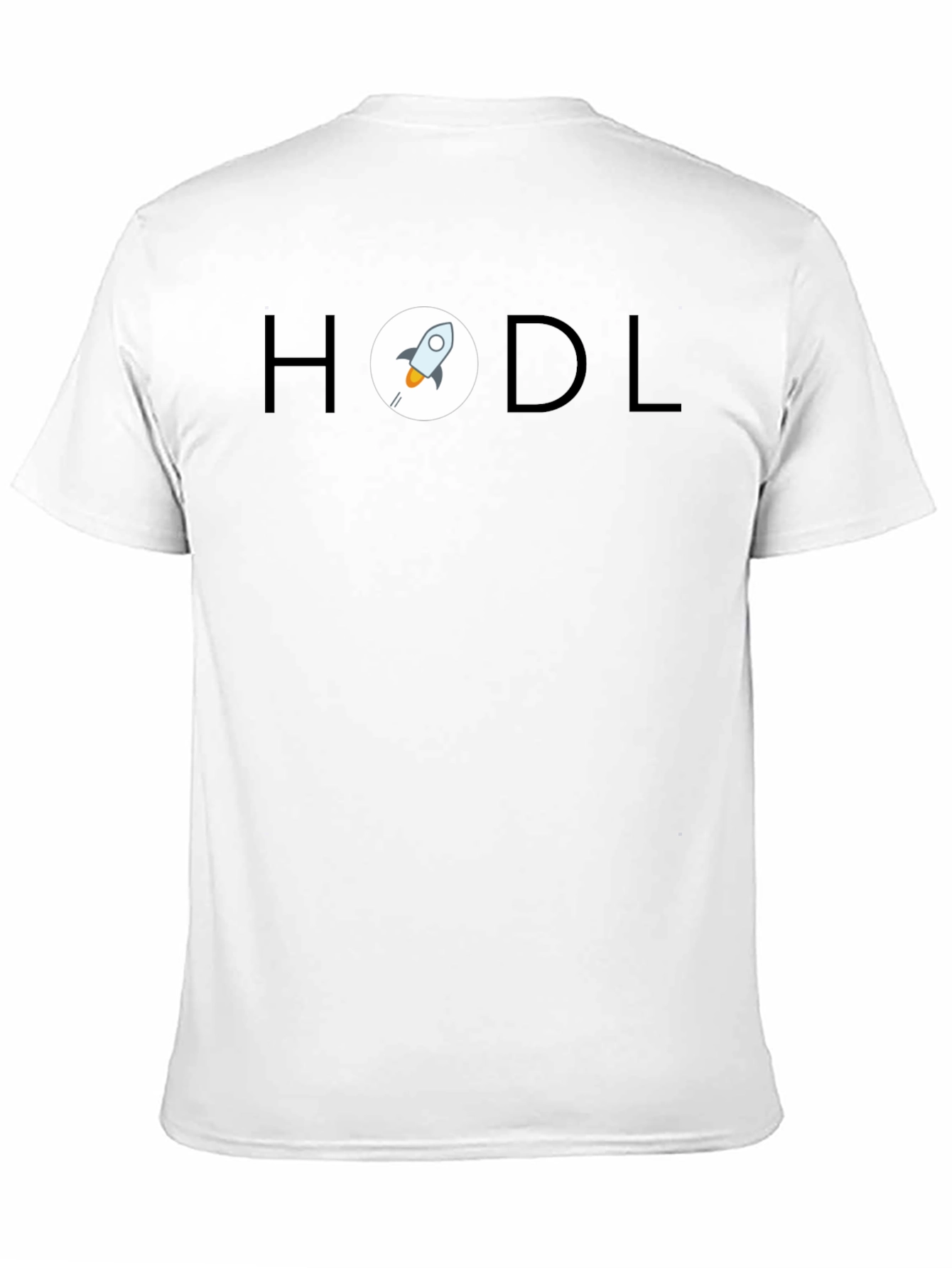 HODL Rocket T-Shirt - Crypto Investor Apparel