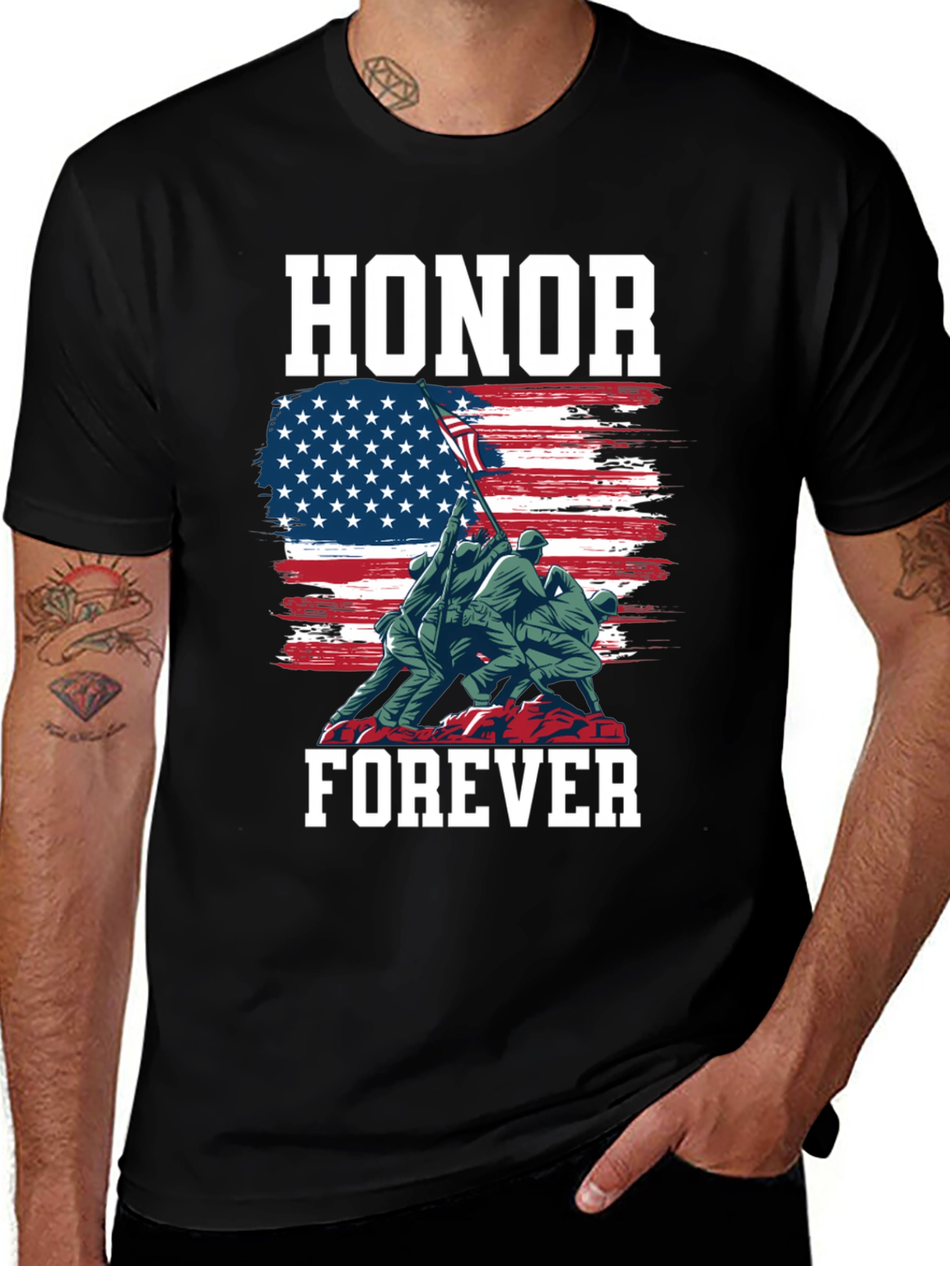 Honor Forever Patriotic T-Shirt