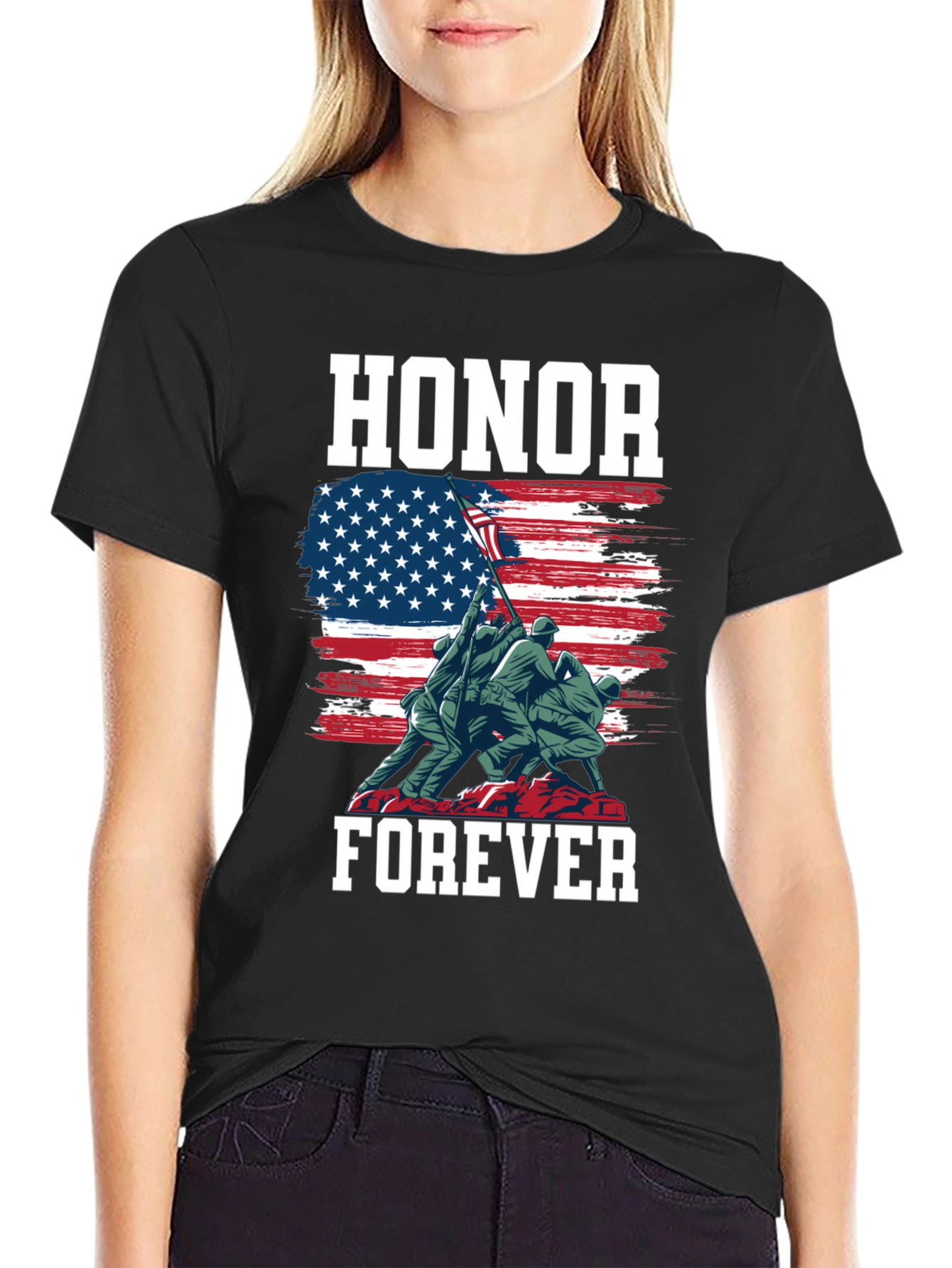 Honor Forever Patriotic T-Shirt