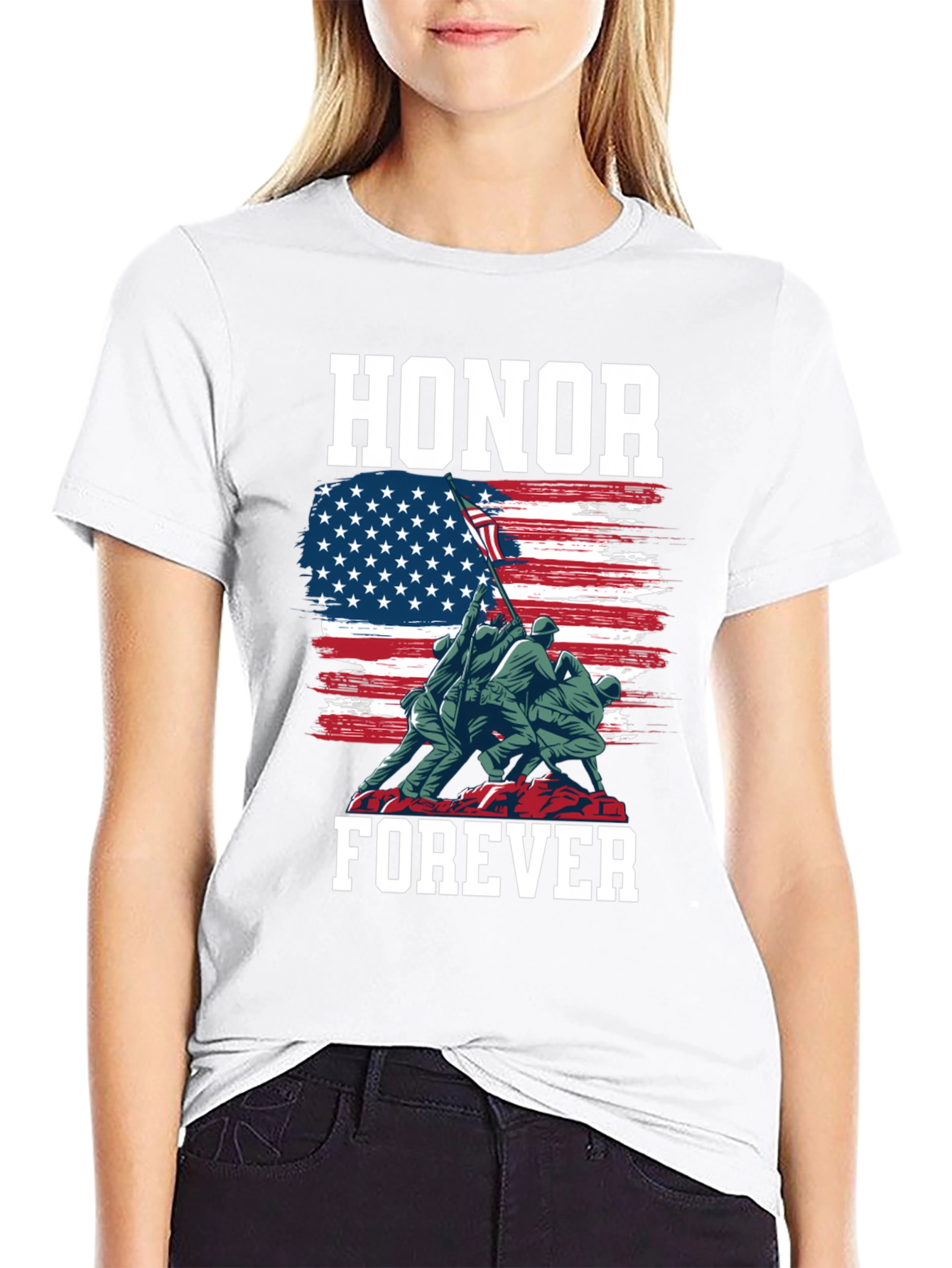 Honor Forever Patriotic T-Shirt