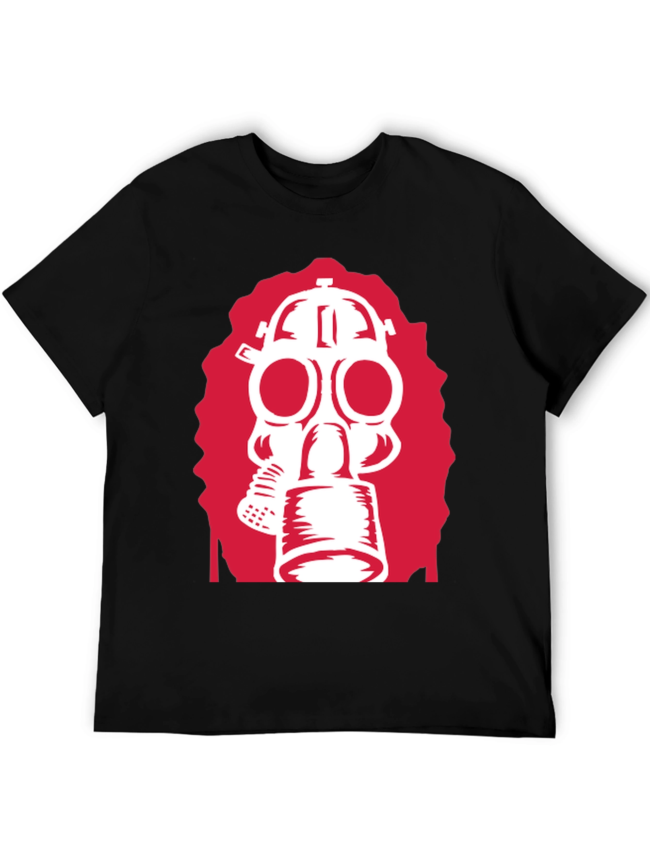 Gas Mask Graphic Tee - Bold Streetwear Style