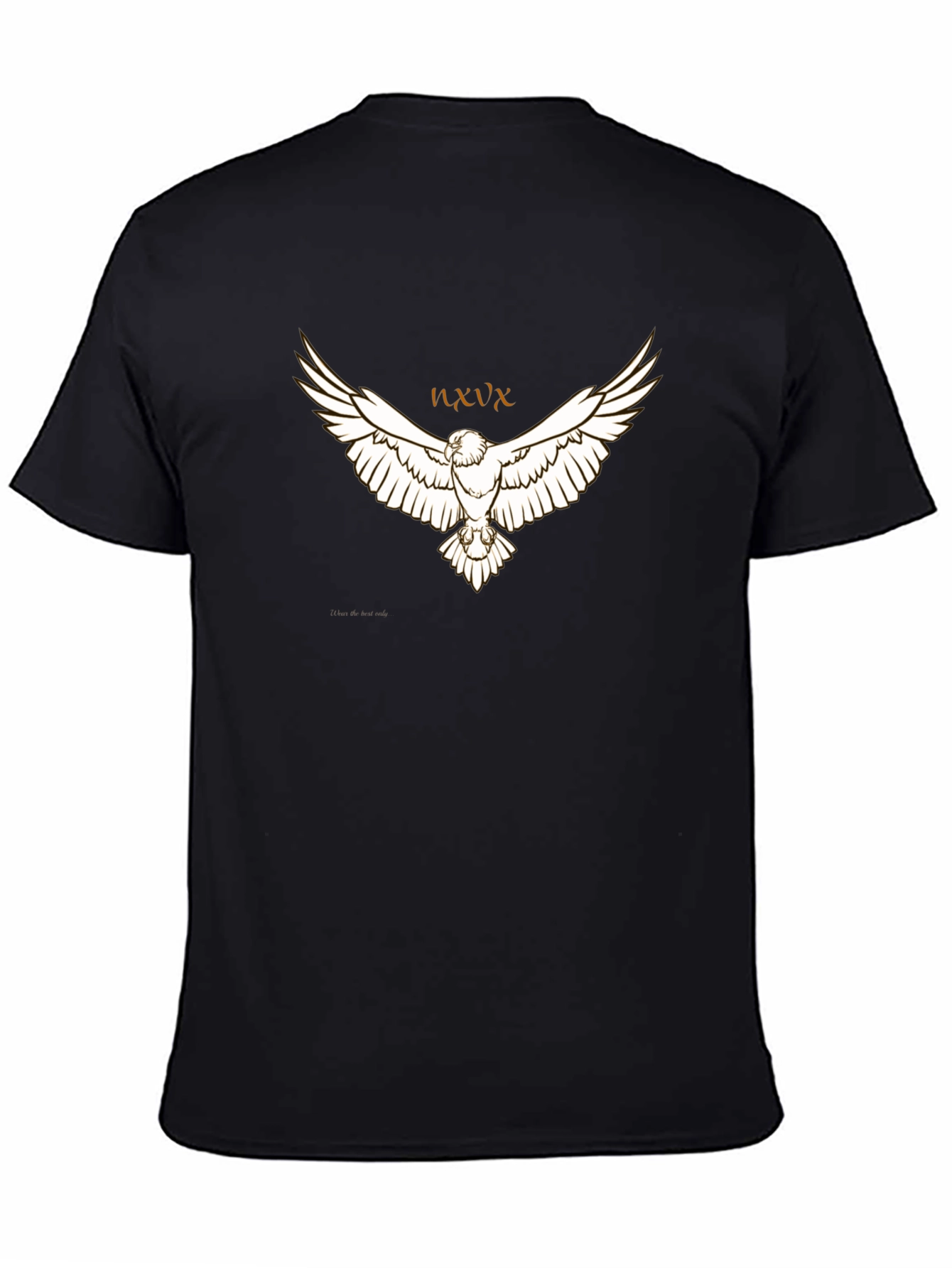 Eagle Graphic Black T-Shirt - Unique Design