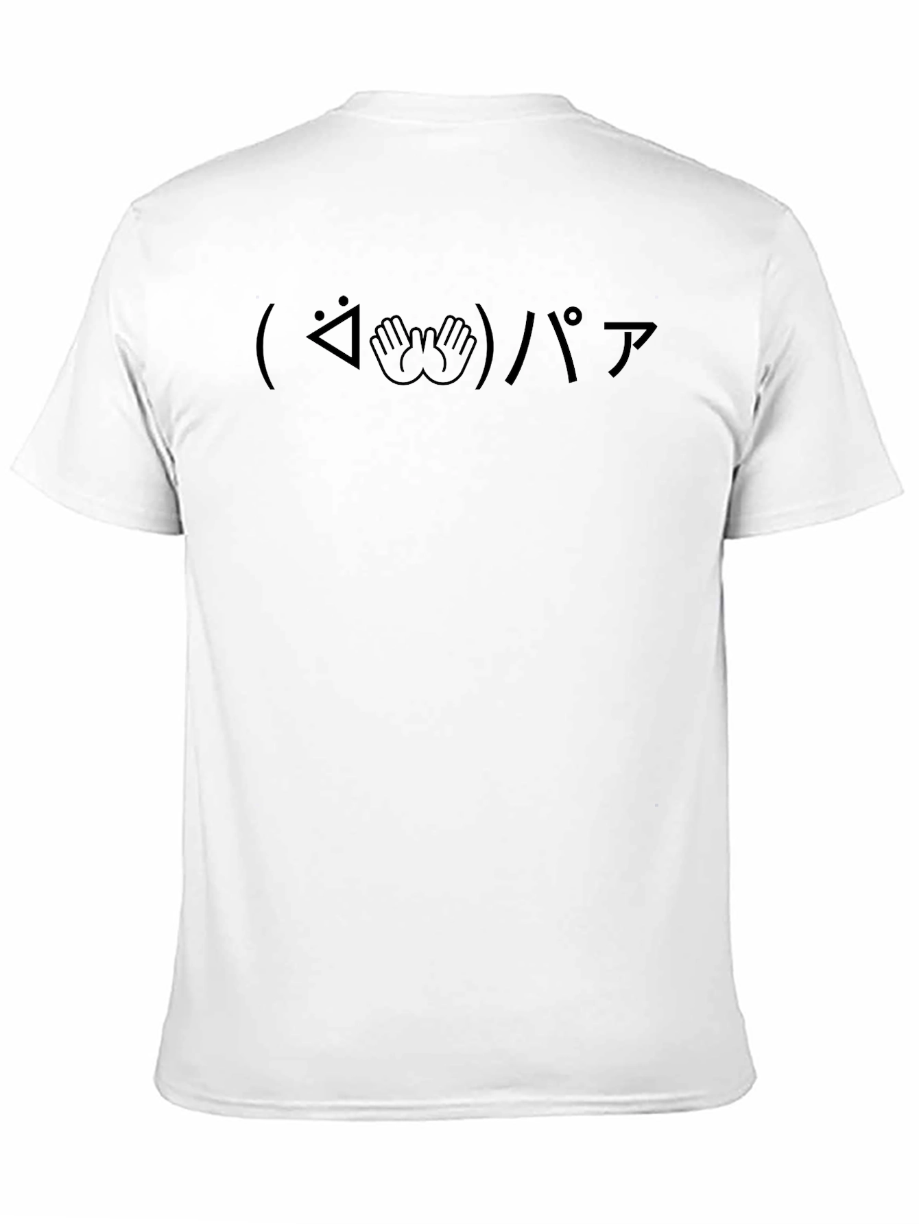 Black Graphic T-Shirt: Anime Design