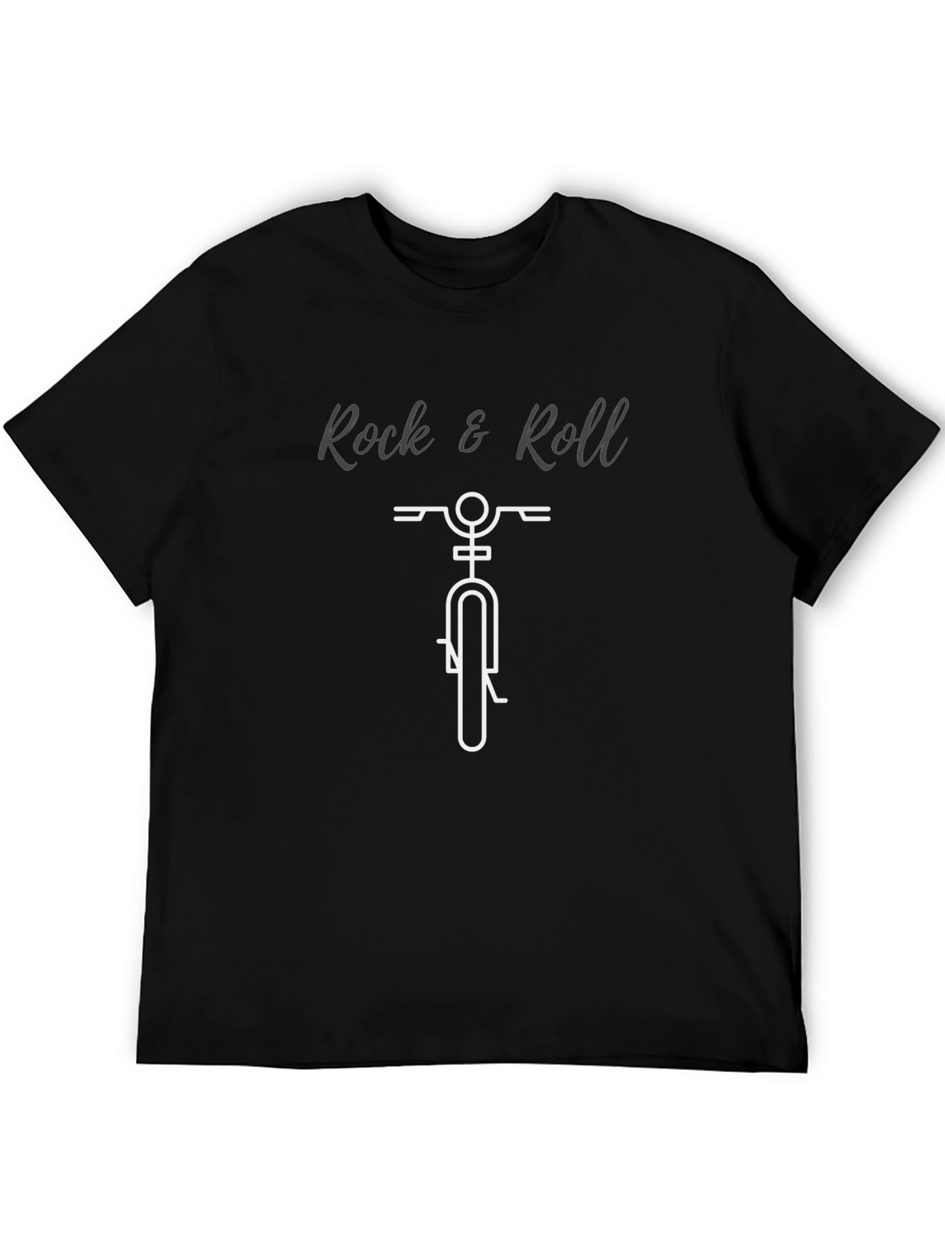 Rock & Roll Bicycle Graphic T-Shirt