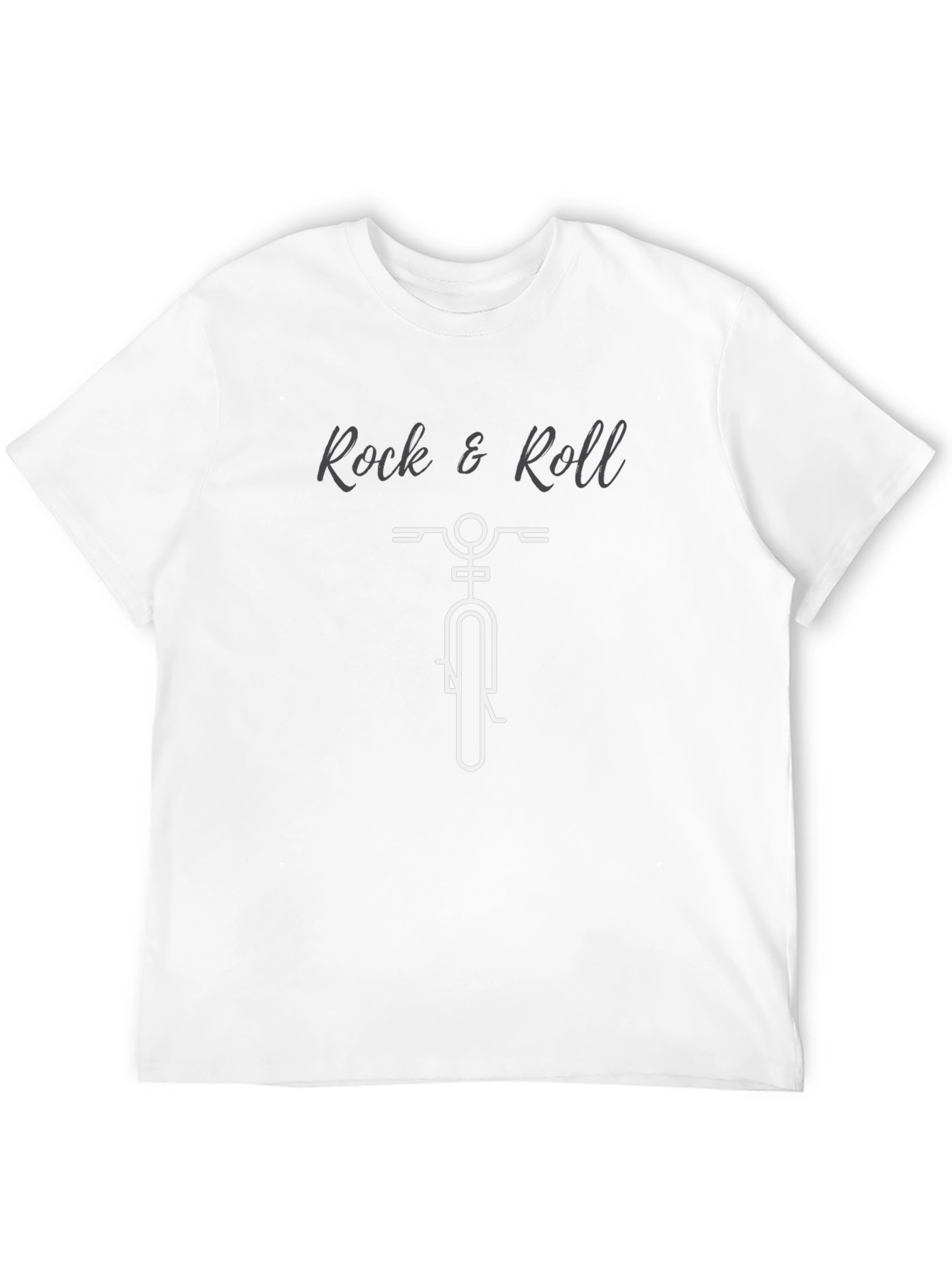 Rock & Roll Bicycle Graphic T-Shirt