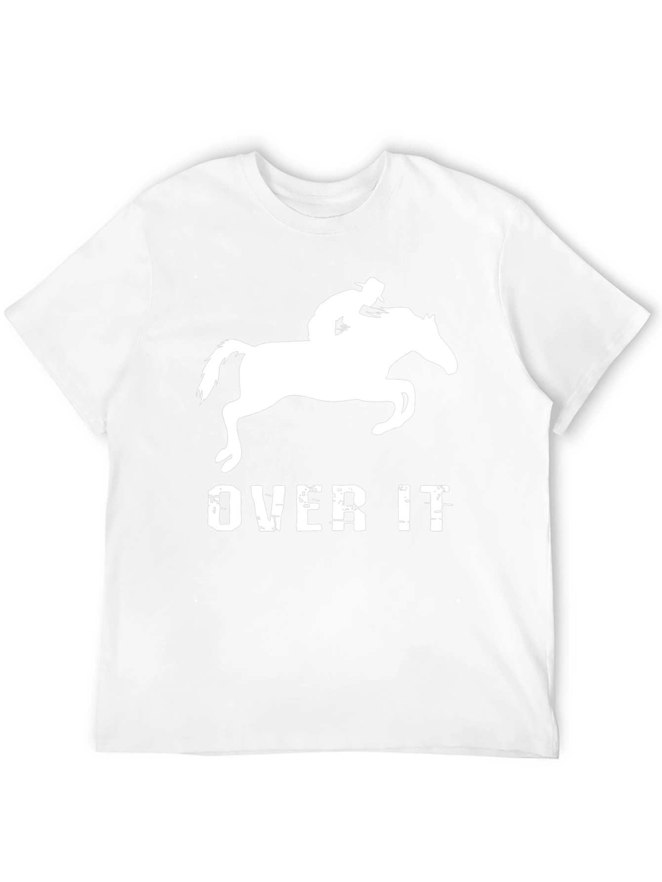 Over It Horse Rider Graphic T-Shirt