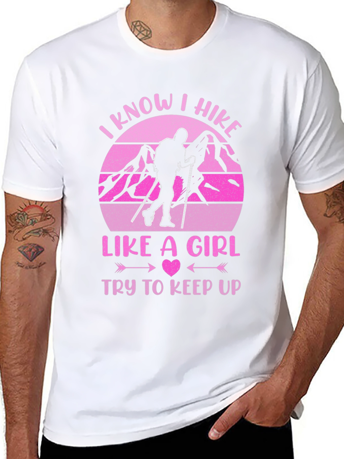 I Hike Like a Girl T-Shirt