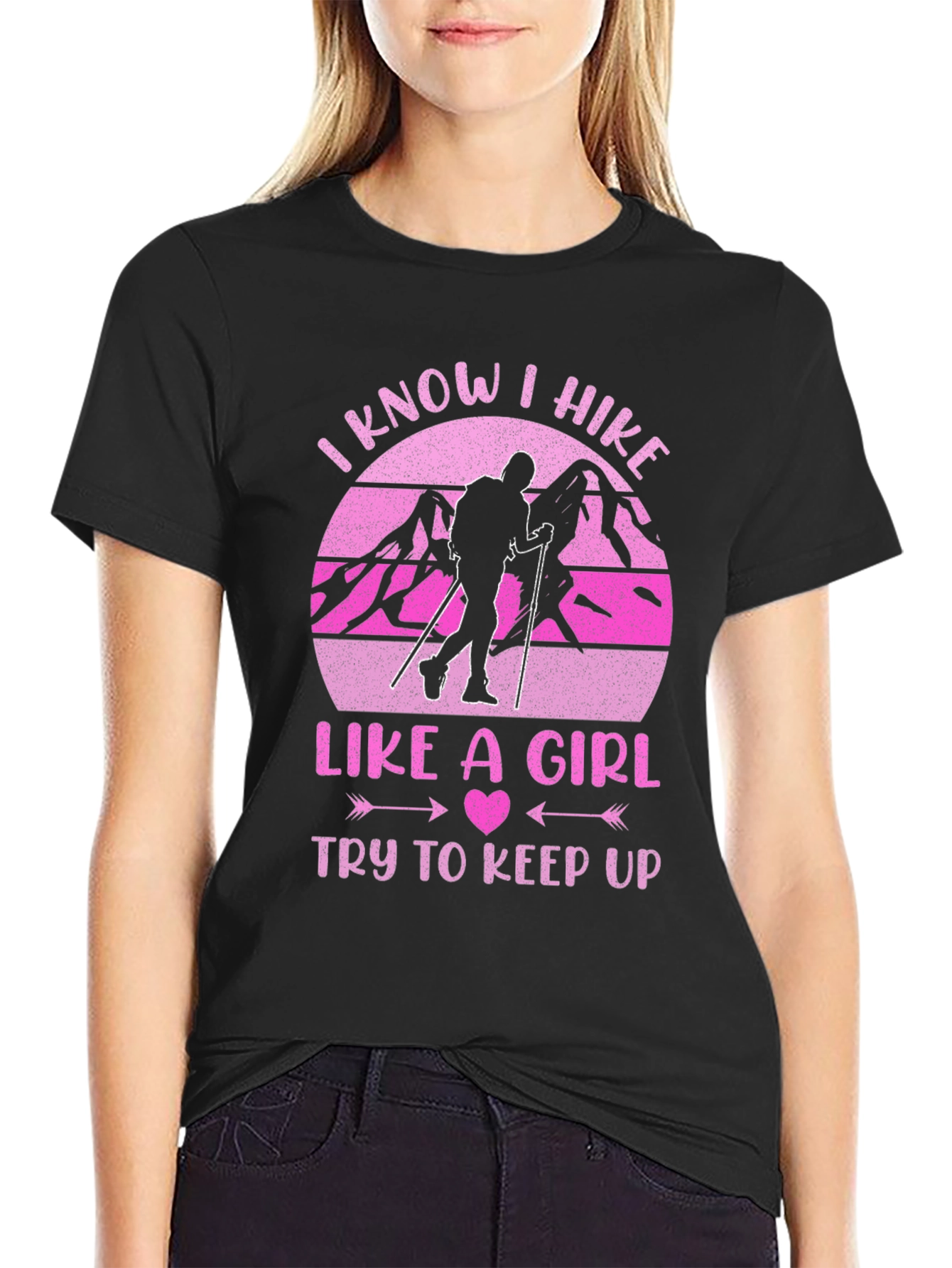 I Hike Like a Girl T-Shirt
