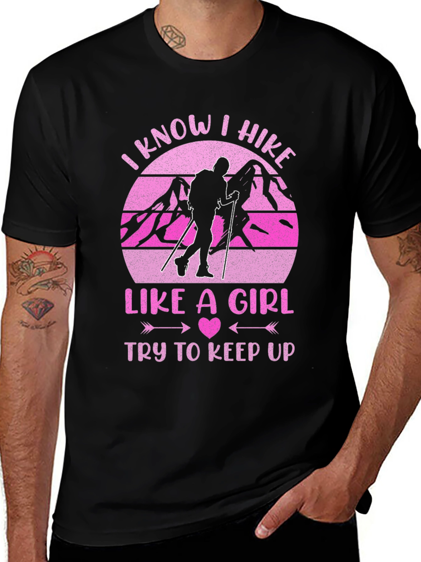 I Hike Like a Girl T-Shirt
