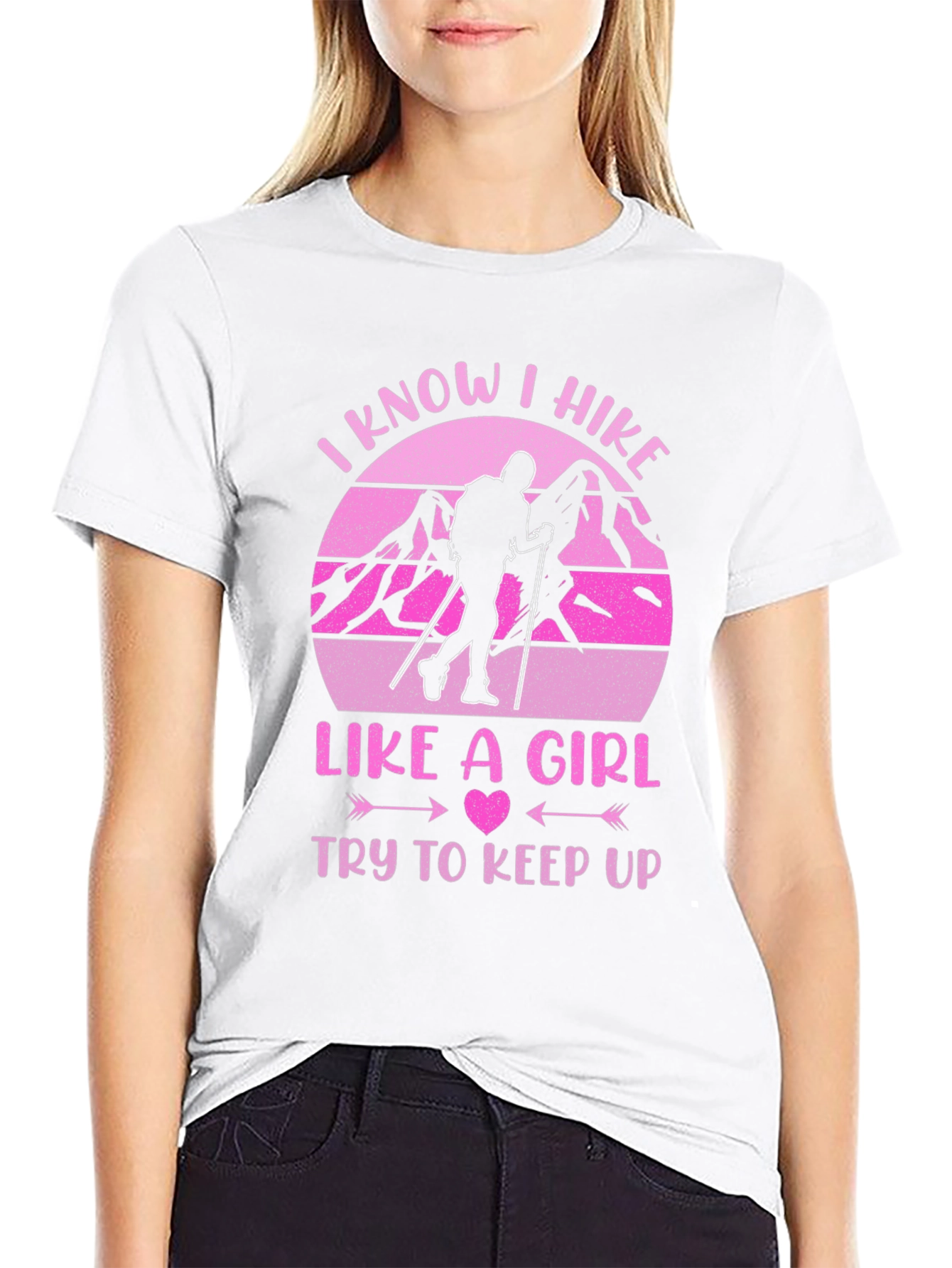 I Hike Like a Girl T-Shirt