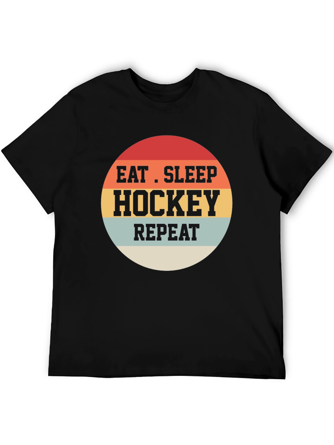 Eat Sleep Hockey Repeat T-Shirt