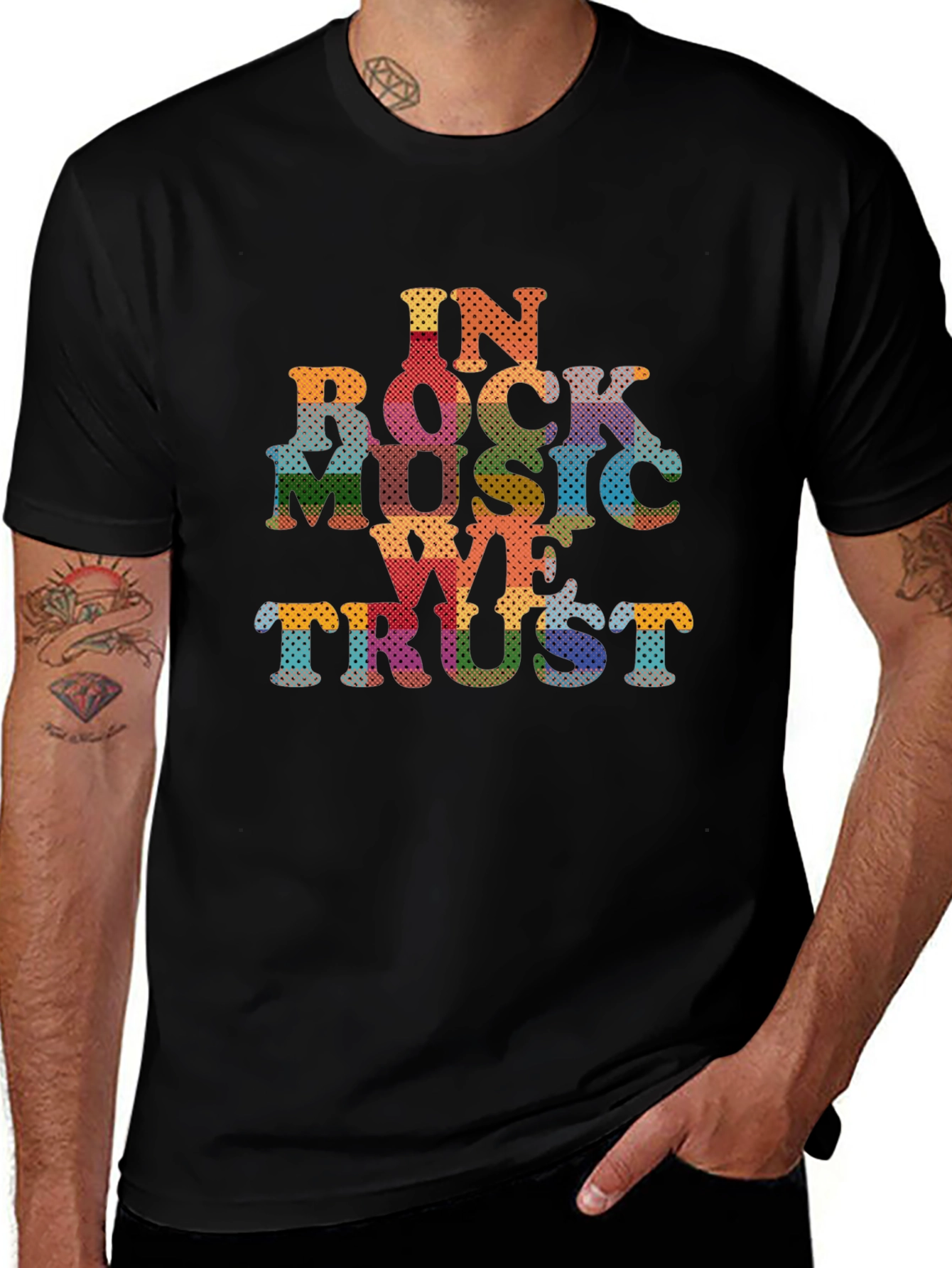 In Rock Music We Trust T-Shirt