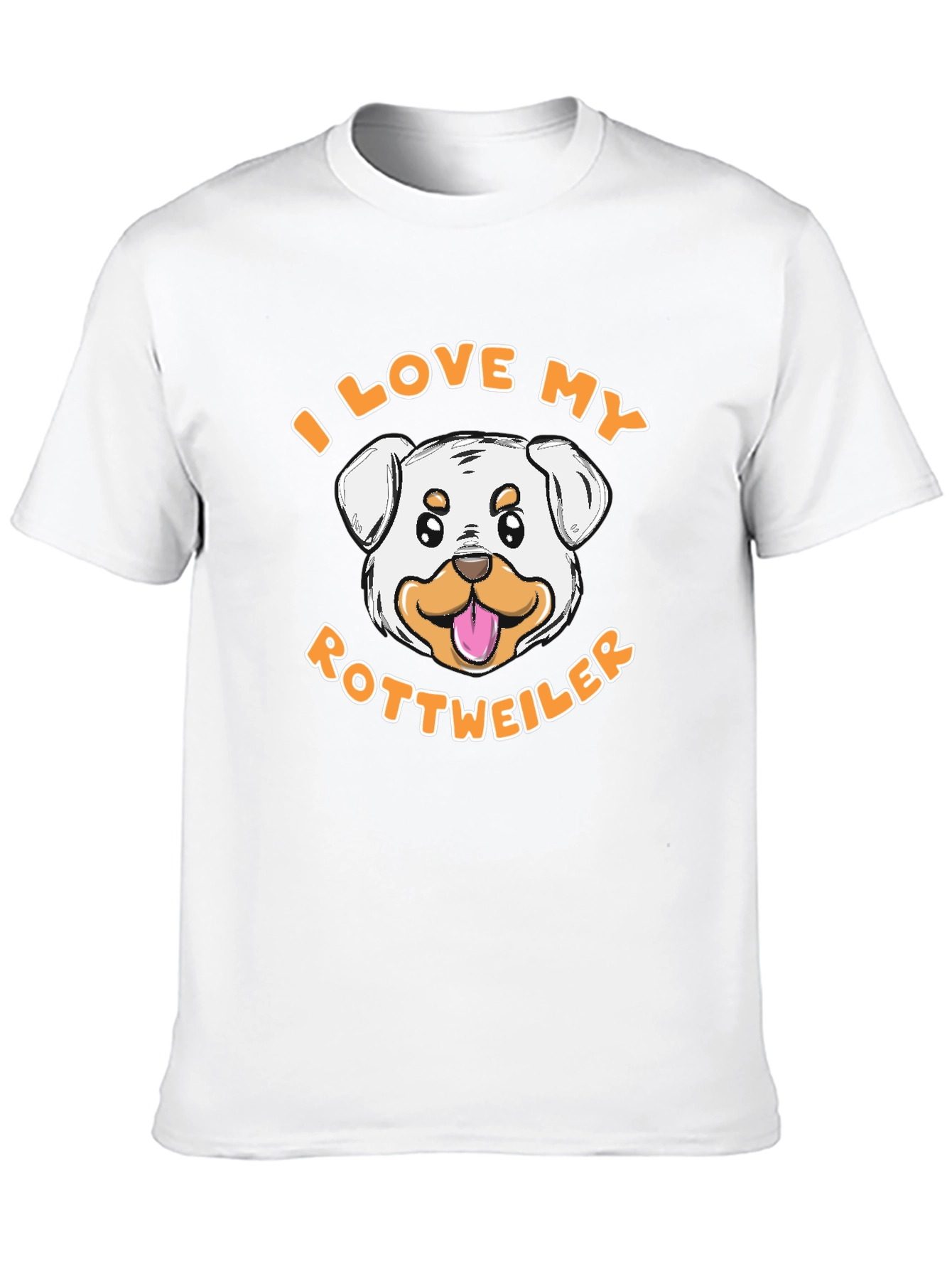 I Love My Rottweiler T-Shirt - Dog Lover Tee