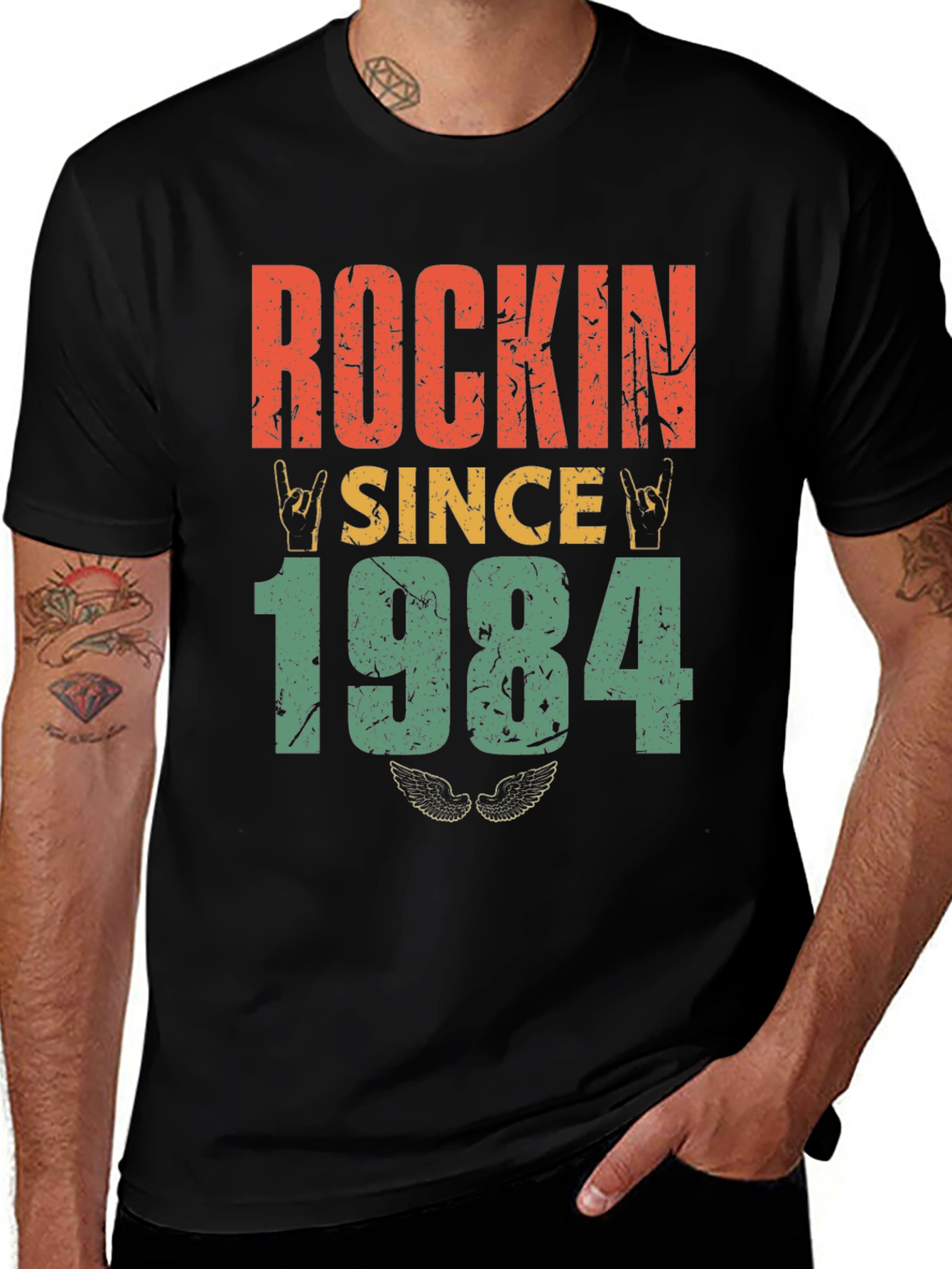 Rockin Since 1984 Graphic Tee