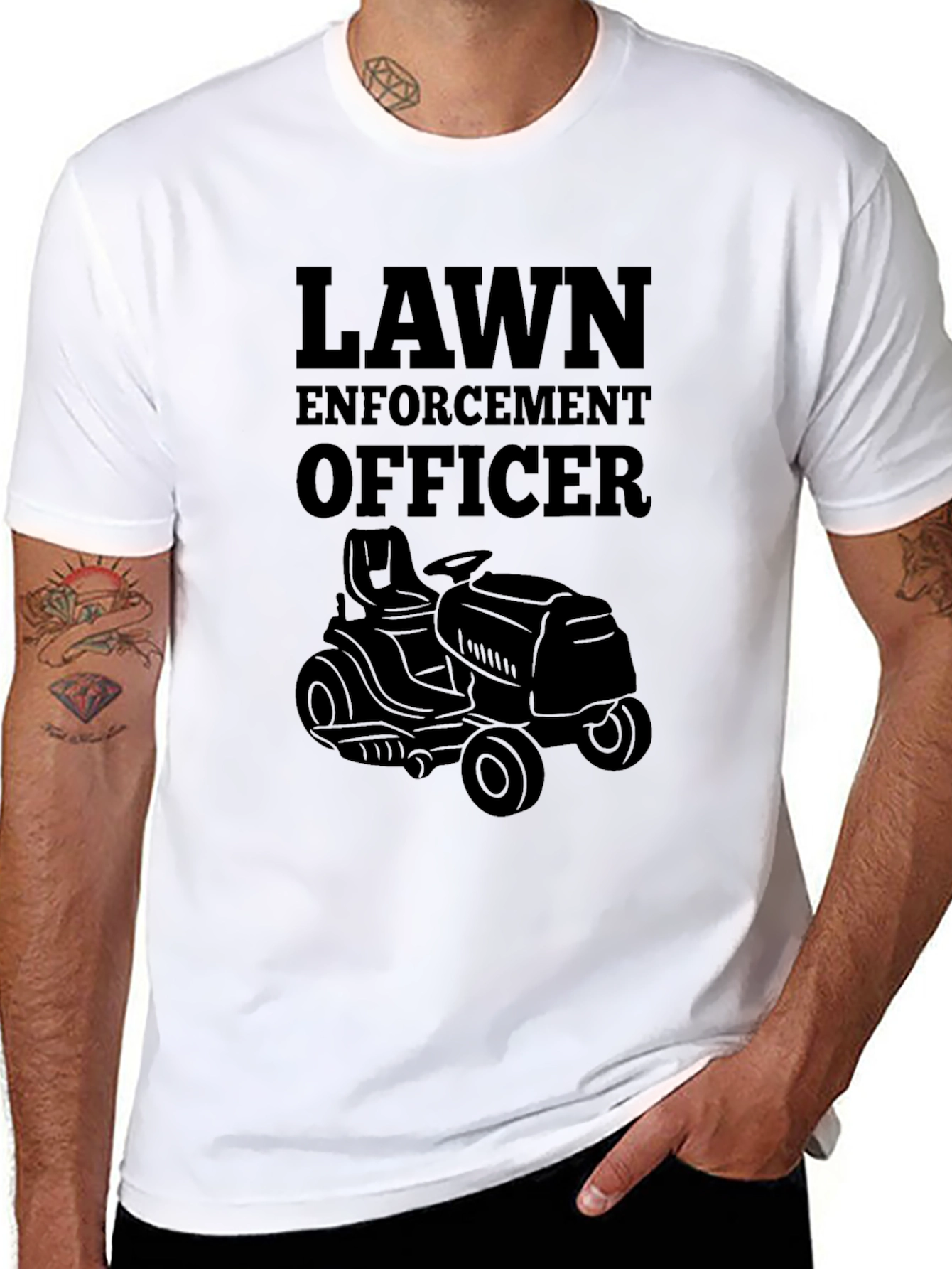 Lawn Enforcement Officer T-Shirt
