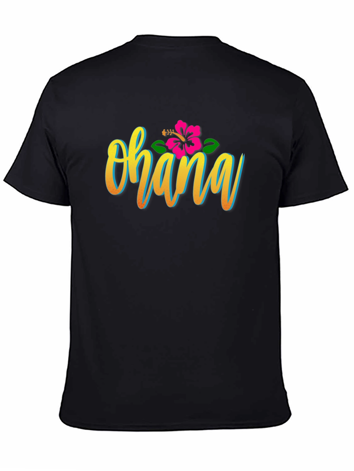 Ohana Hibiscus Graphic Tee - Family T-Shirt