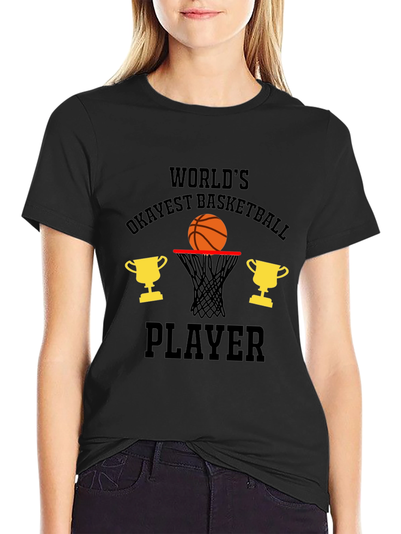 Okayest Basketball Player T-Shirt