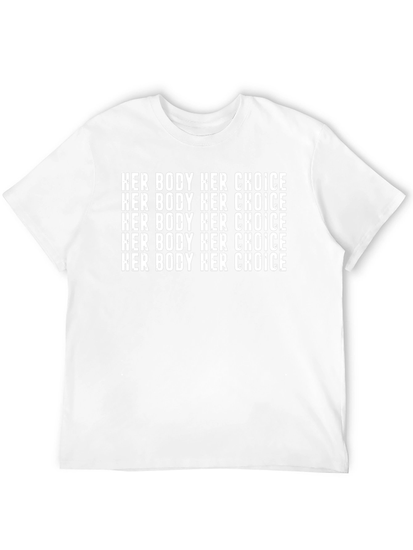 Her Body Her Choice Black T-Shirt