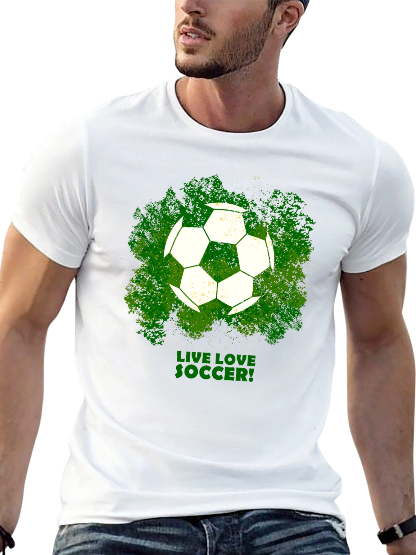 Live Love Soccer Graphic T-Shirt