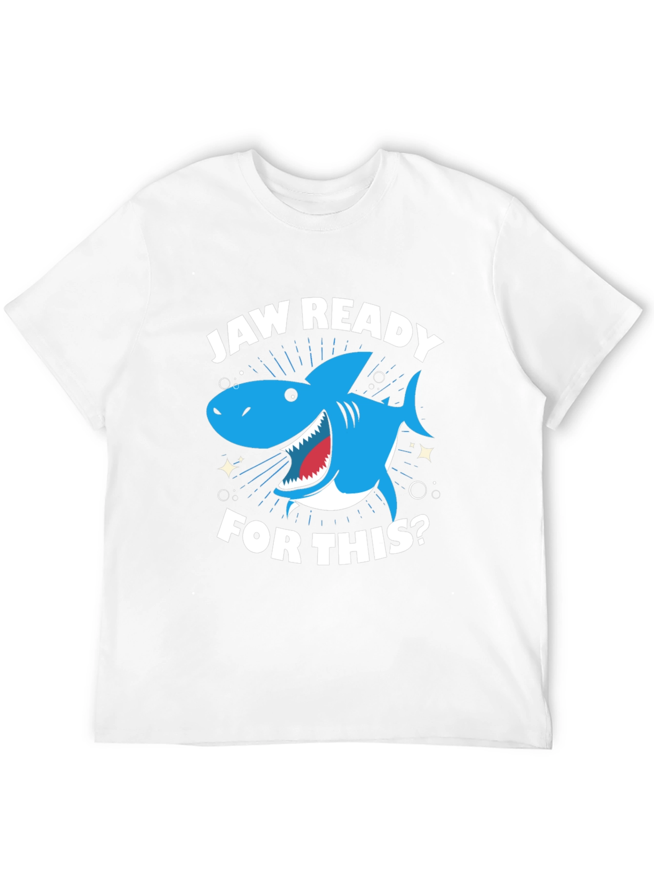 Jaw Ready Shark Graphic T-Shirt