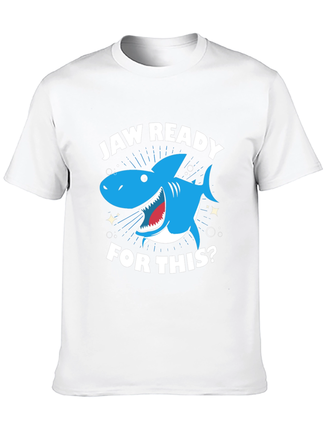 Jaw Ready Shark Graphic T-Shirt