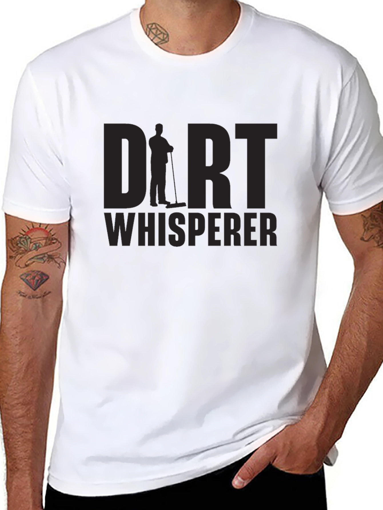 Dirt Whisperer Black T-Shirt