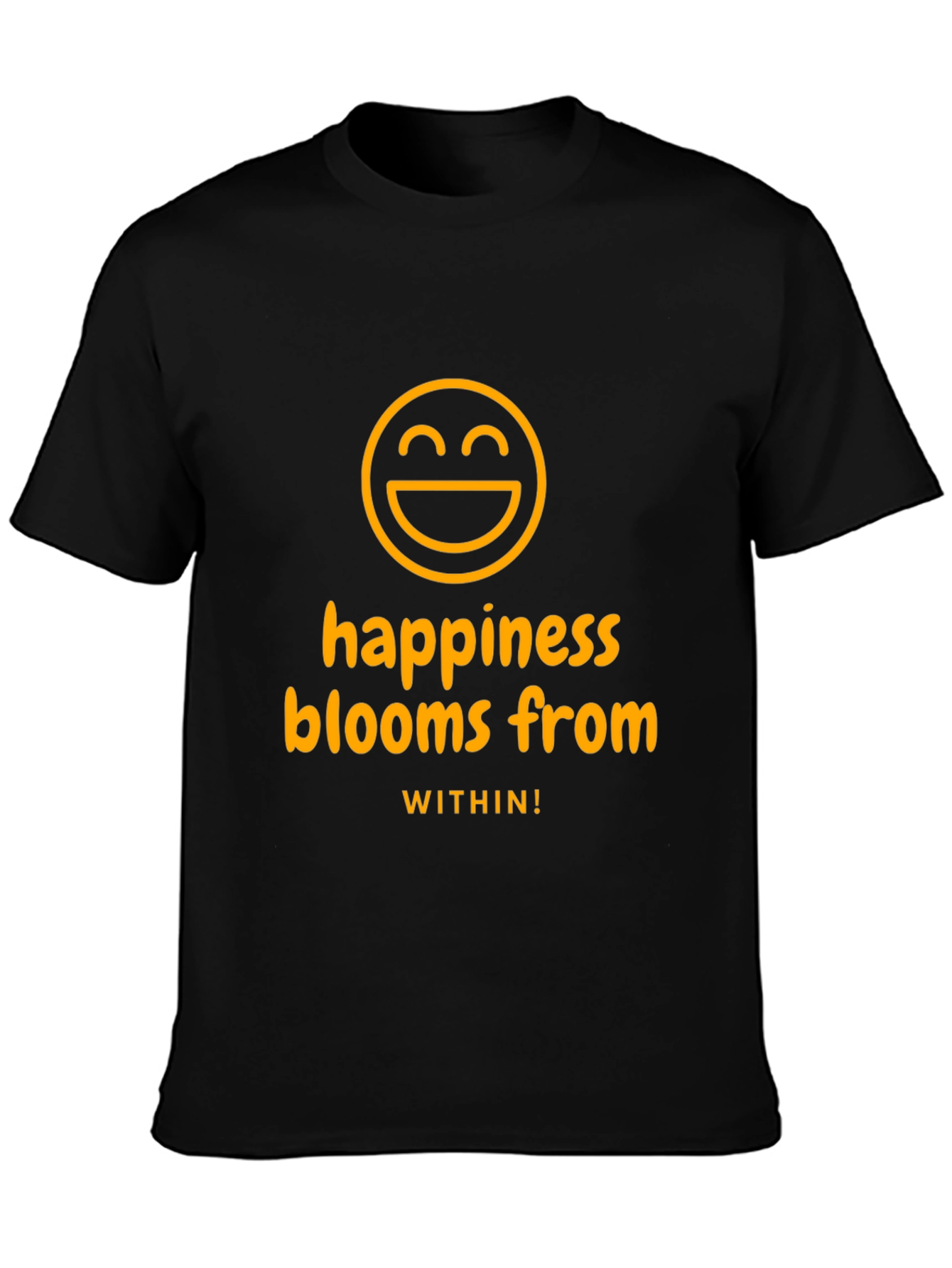 Happiness Blooms T-Shirt - Inspiring Graphic Tee