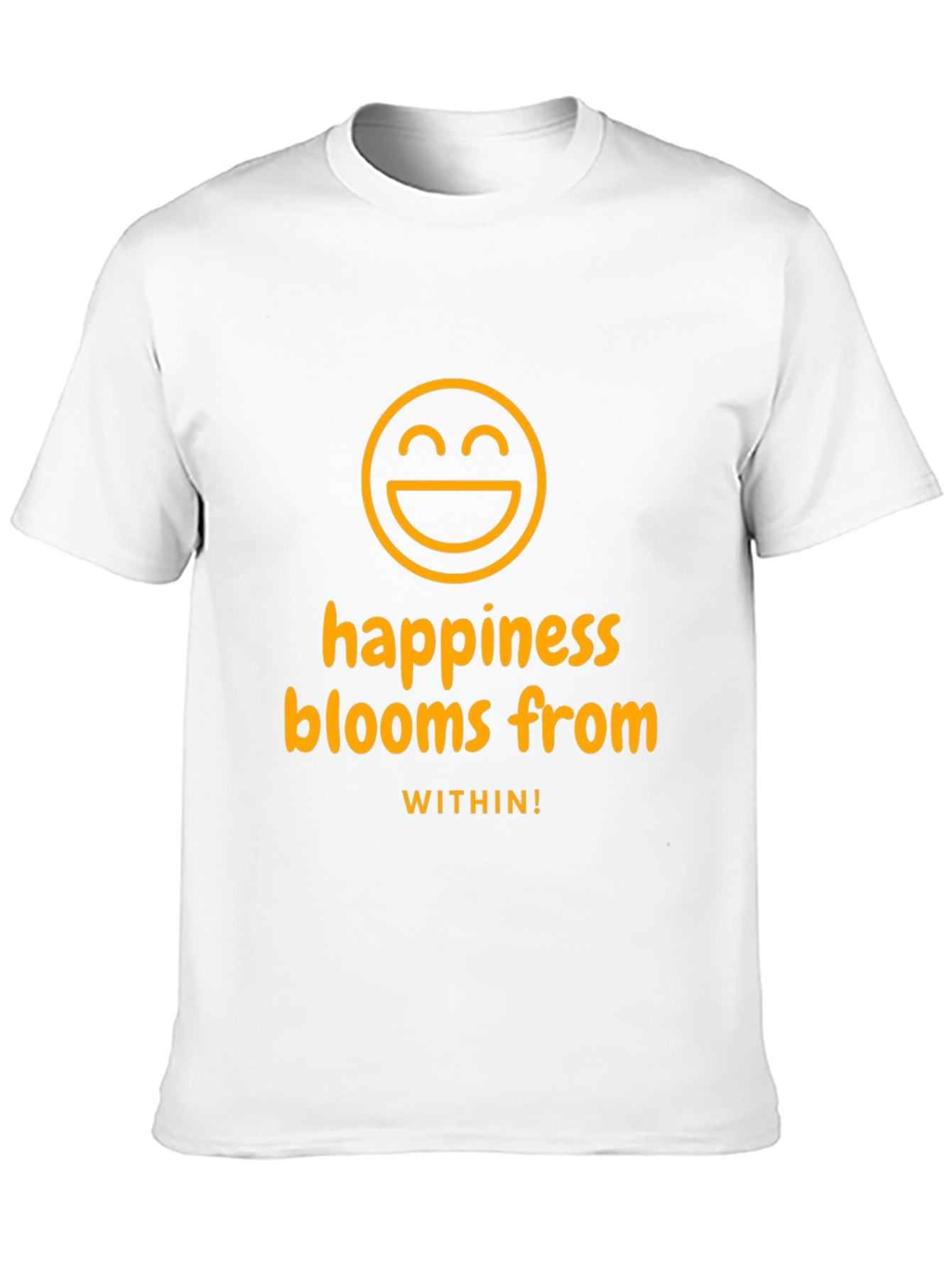 Happiness Blooms T-Shirt - Inspiring Graphic Tee