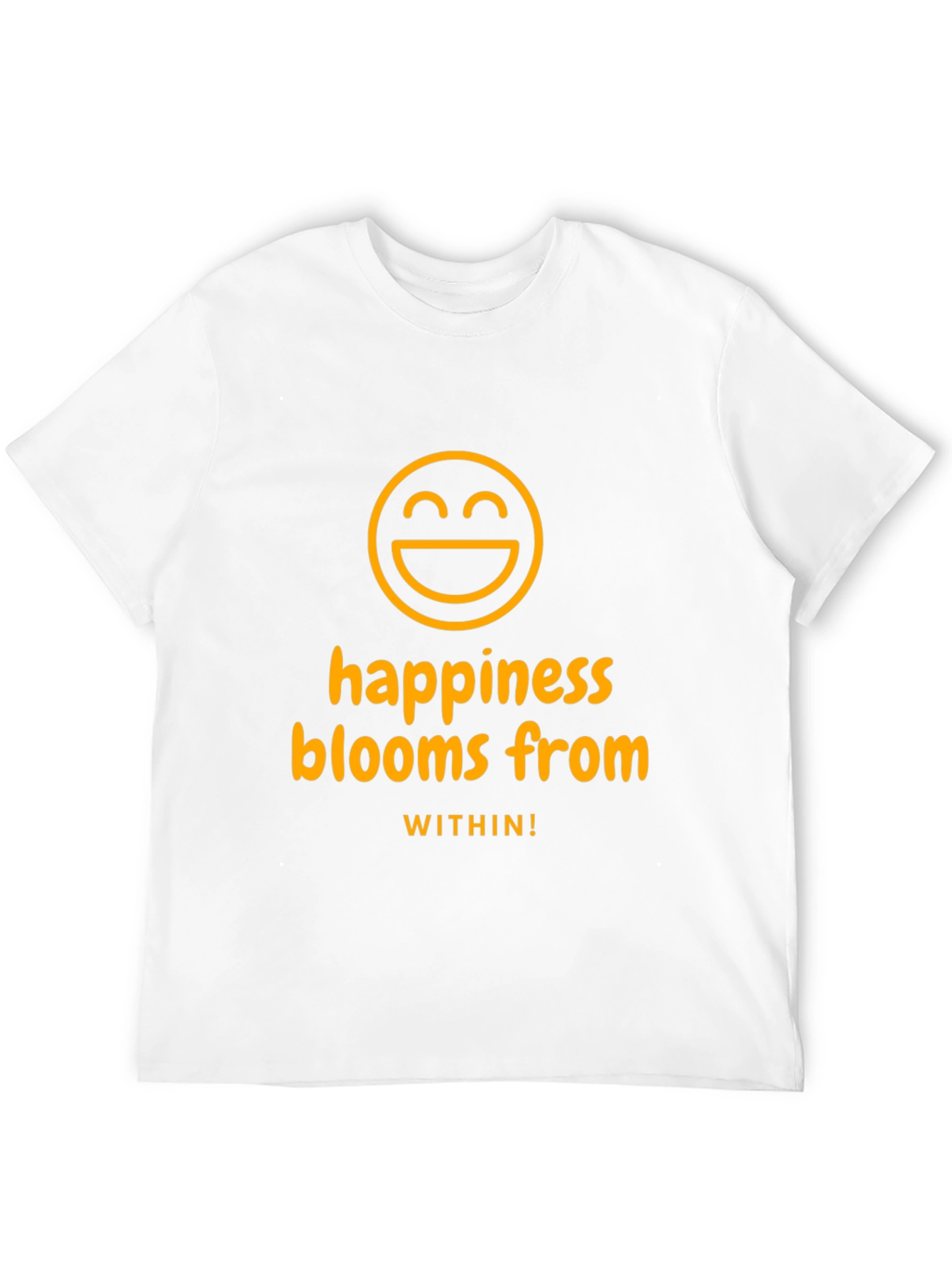 Happiness Blooms T-Shirt - Inspiring Graphic Tee