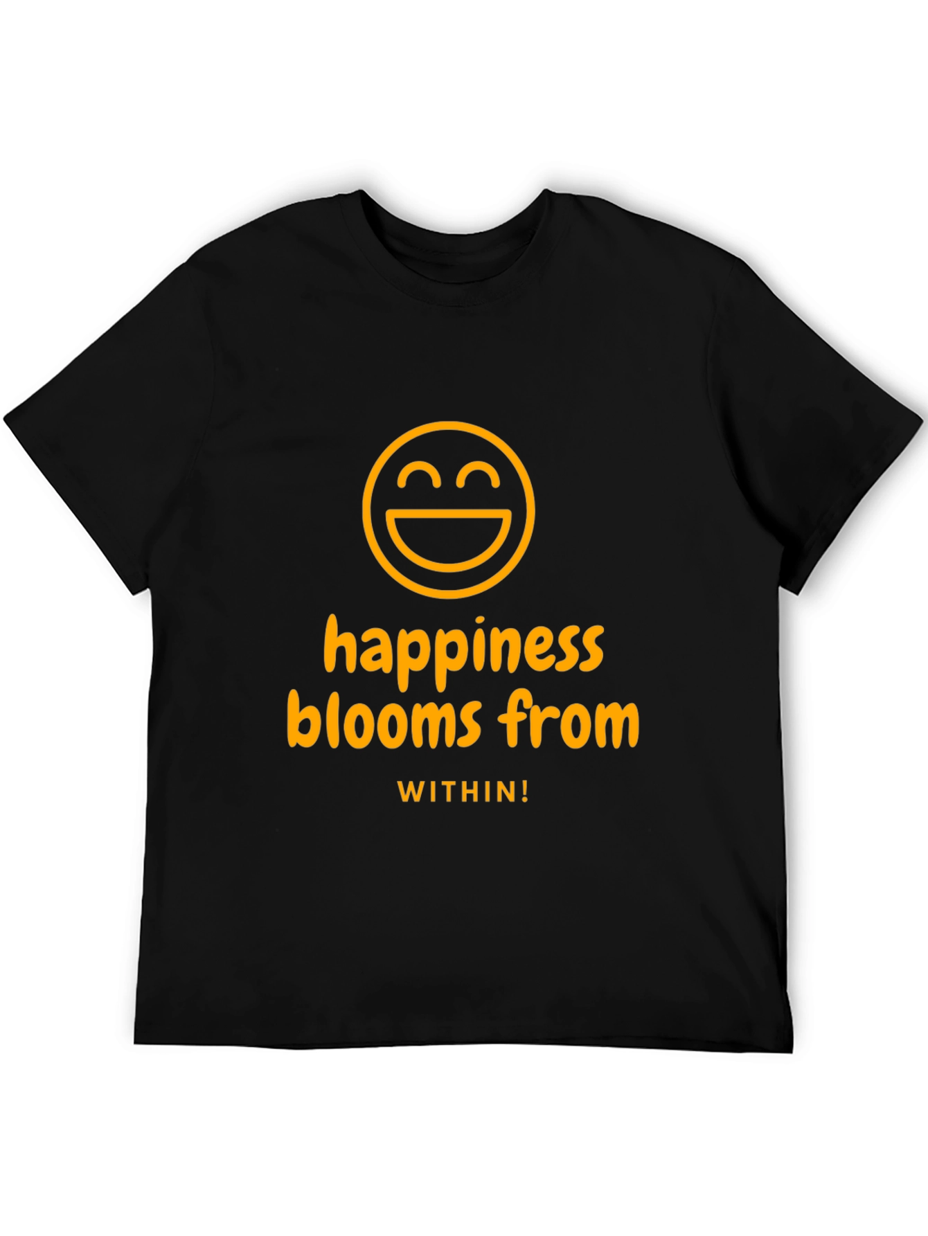Happiness Blooms T-Shirt - Inspiring Graphic Tee