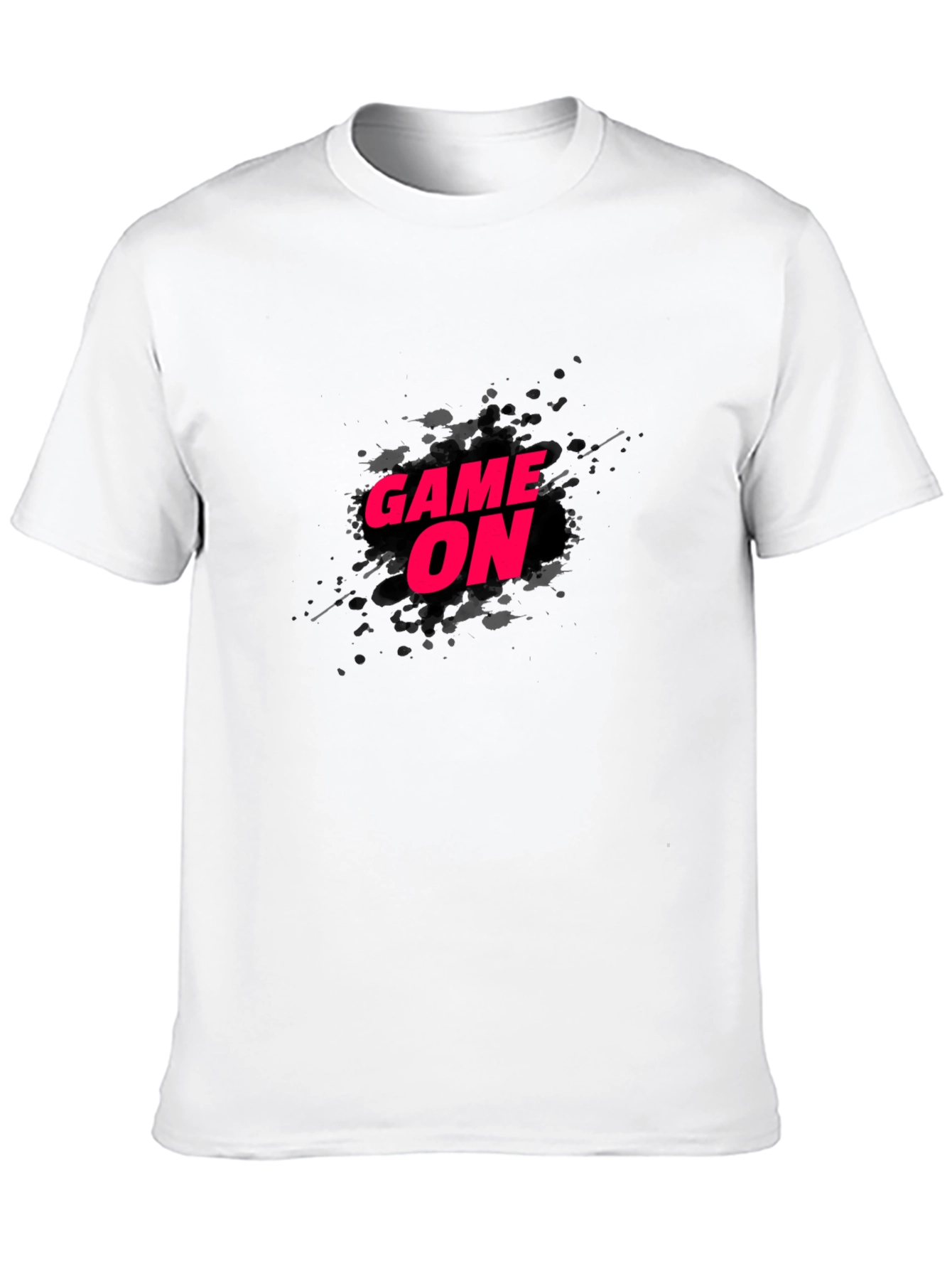 Game On Black T-Shirt - Stylish Gaming Apparel