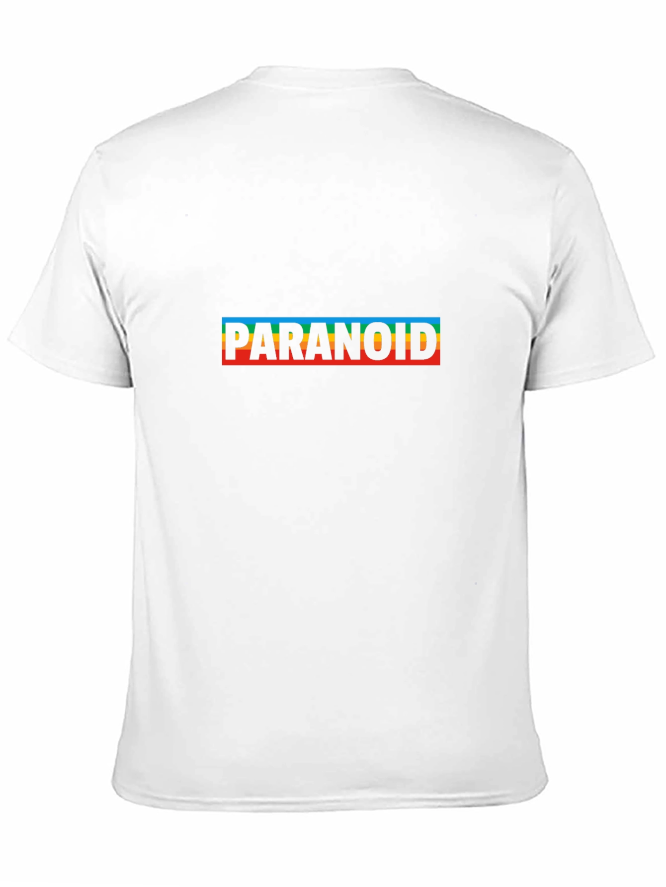 Paranoid Graphic Tee - Bold Statement Shirt