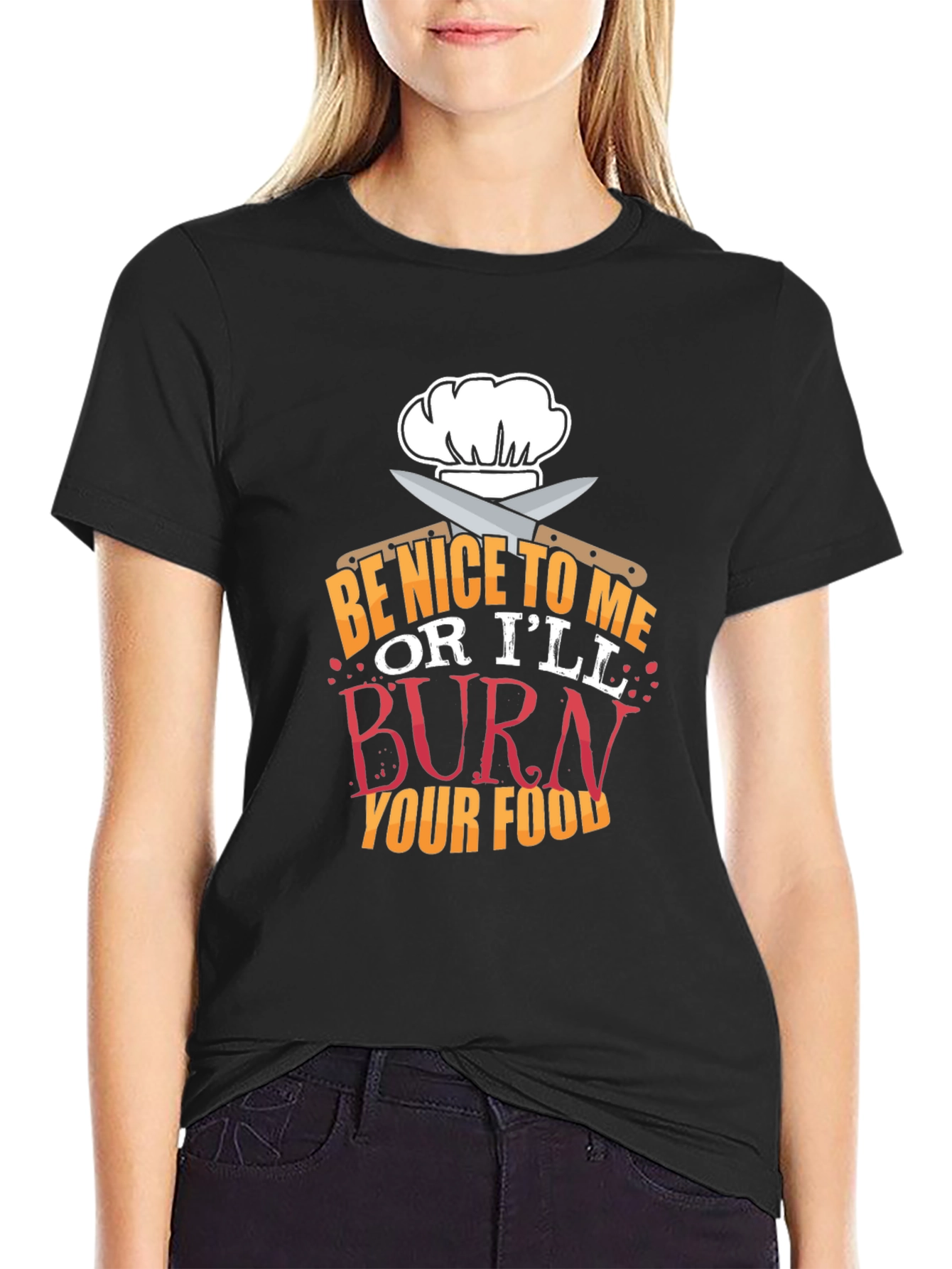 Be Nice Or Ill Burn Your Food T-Shirt