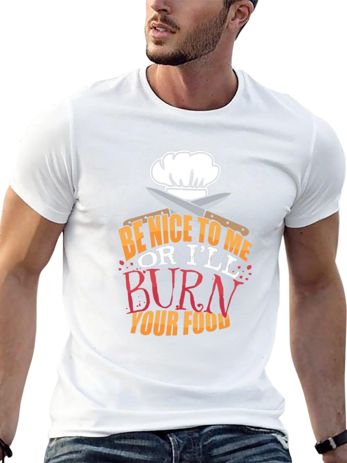 Be Nice Or Ill Burn Your Food T-Shirt